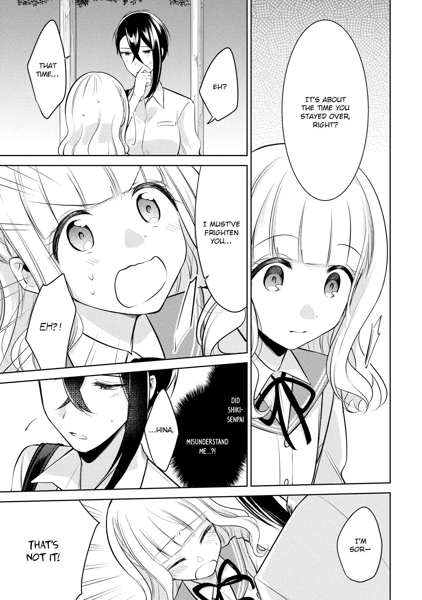 Ikemen Sugidesu Shiki-senpai! Chapter 10 page 7