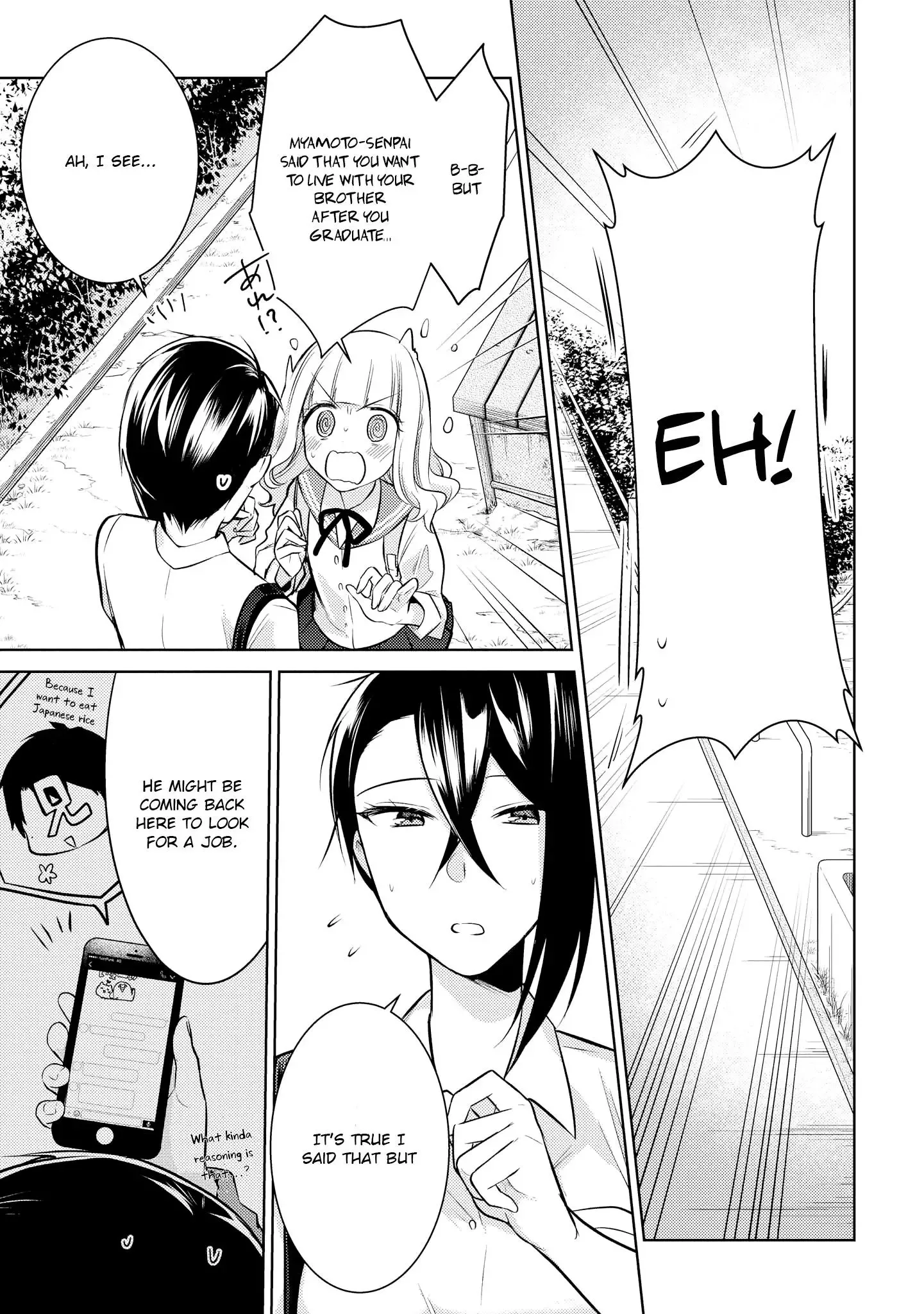 Ikemen Sugidesu Shiki-senpai! Chapter 10 page 11