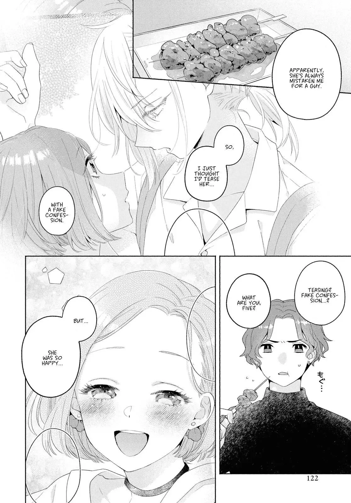 Handsome Girl and Sheltered Girl Chapter 7 page 16
