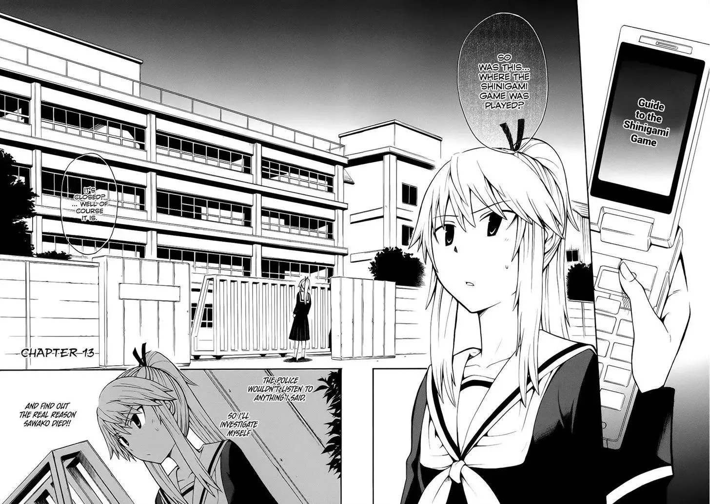 Shinigamisama Ni Saigo No Onegai O Chapter 13 page 4