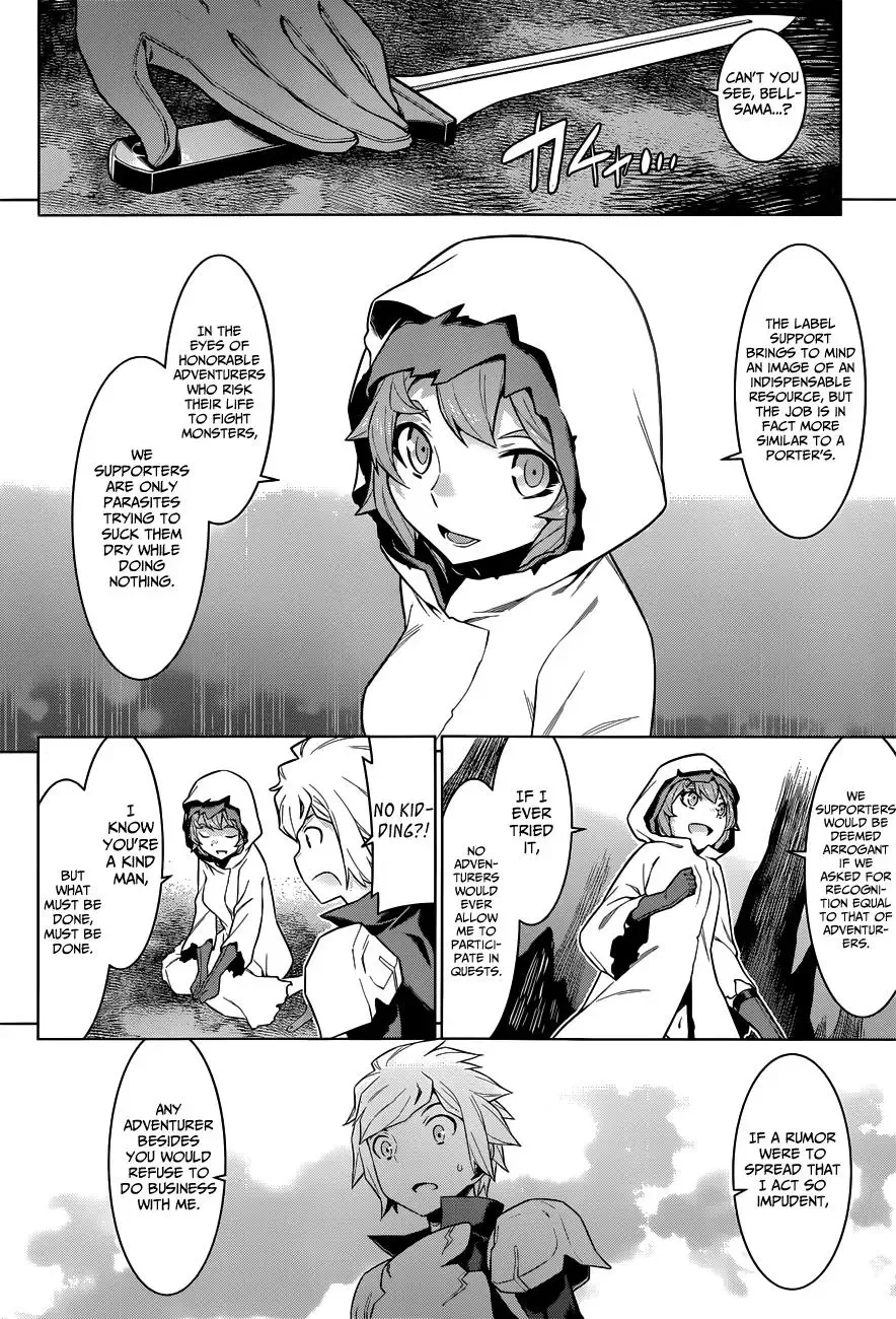 Dungeon ni Deai wo Motomeru no wa Machigatteiru Darou ka Chapter 17 page 15