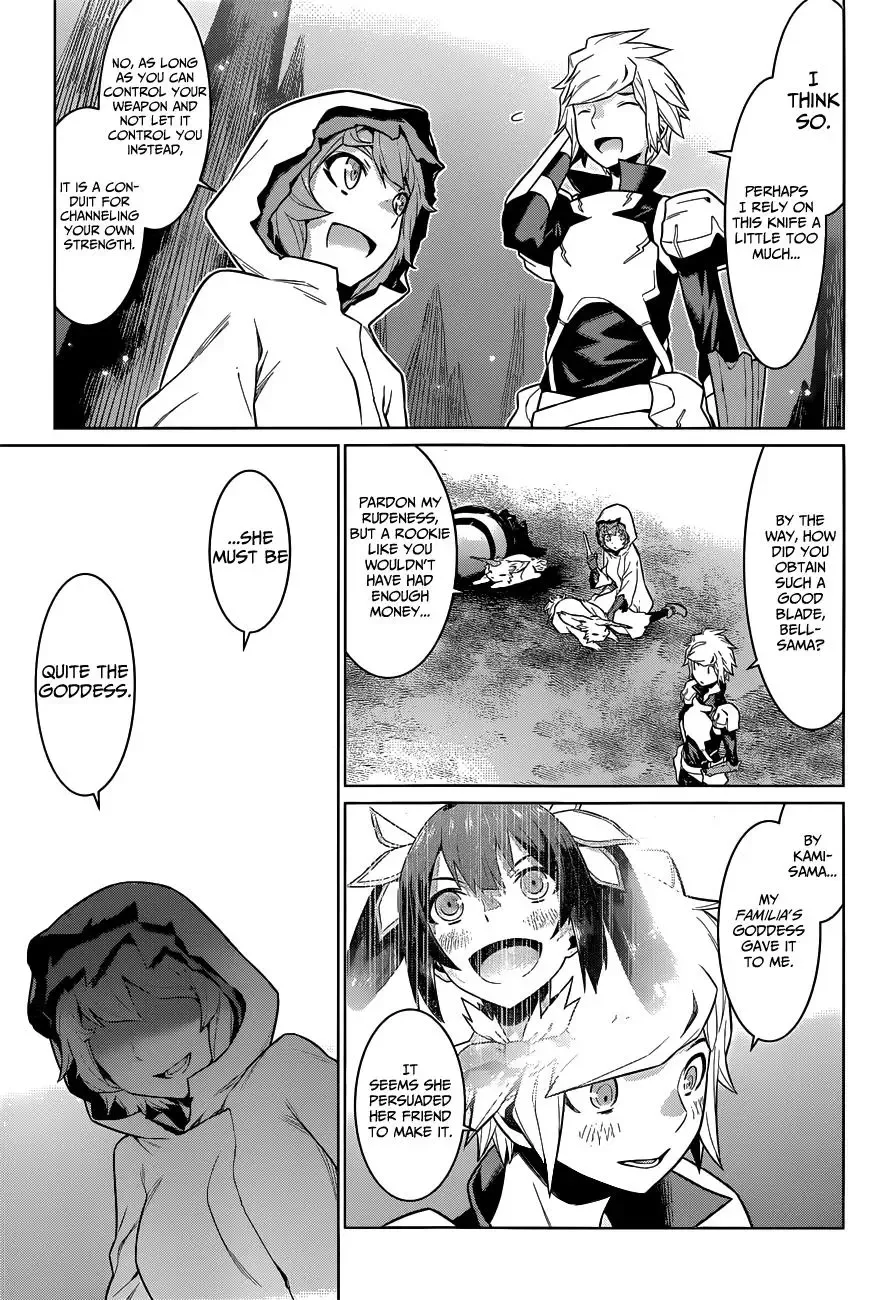 Dungeon ni Deai wo Motomeru no wa Machigatteiru Darou ka Chapter 17 page 18