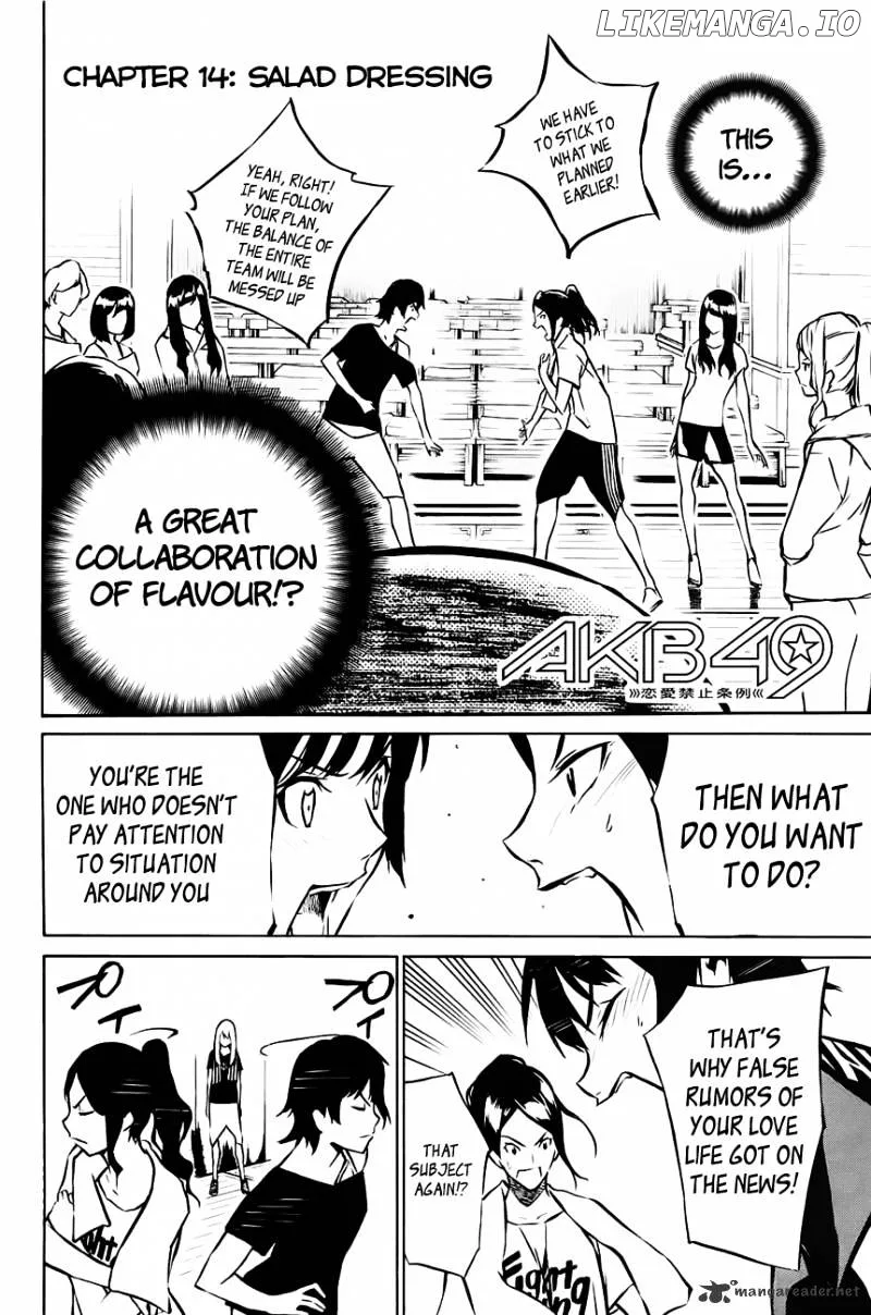AKB49 - Renai Kinshi Jourei Chapter 14 page 3