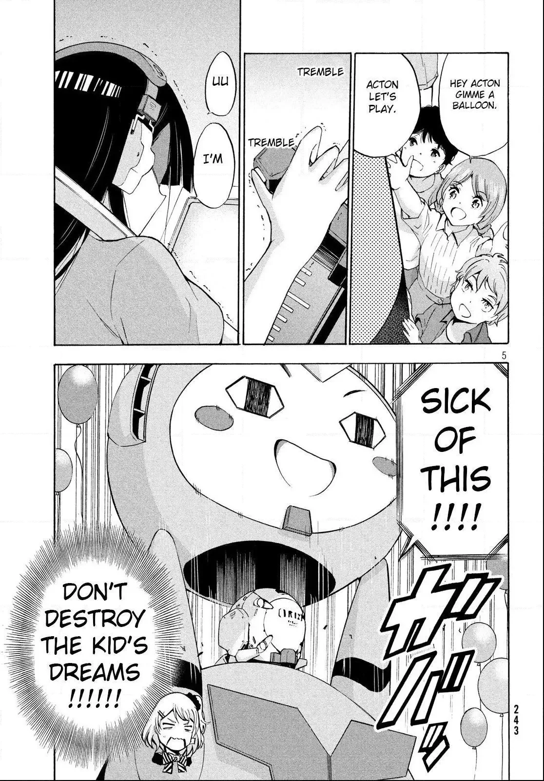 Robot Izonkei Joshi no Meiwaku na Nichijou Chapter 7 page 5