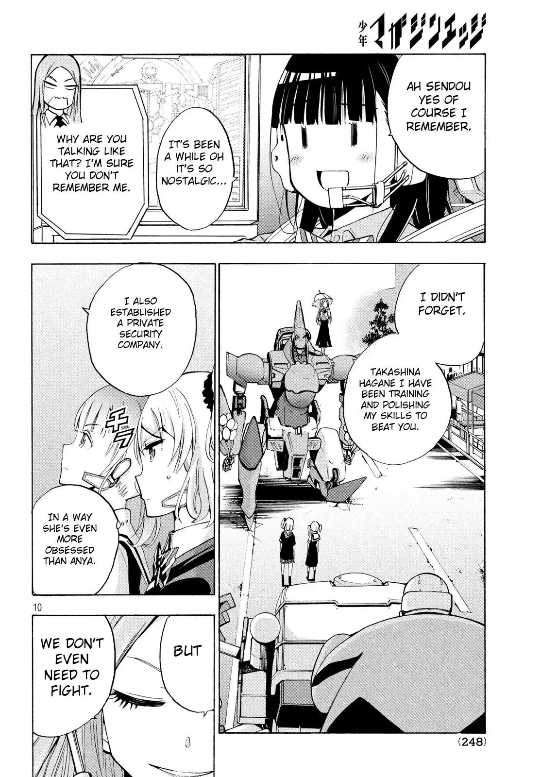 Robot Izonkei Joshi no Meiwaku na Nichijou Chapter 7 page 10