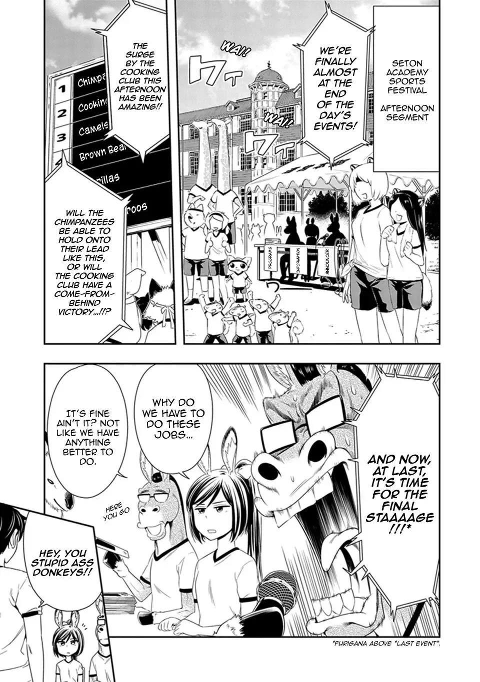 Murenase! Shiiton Gakuen Chapter 10 page 1