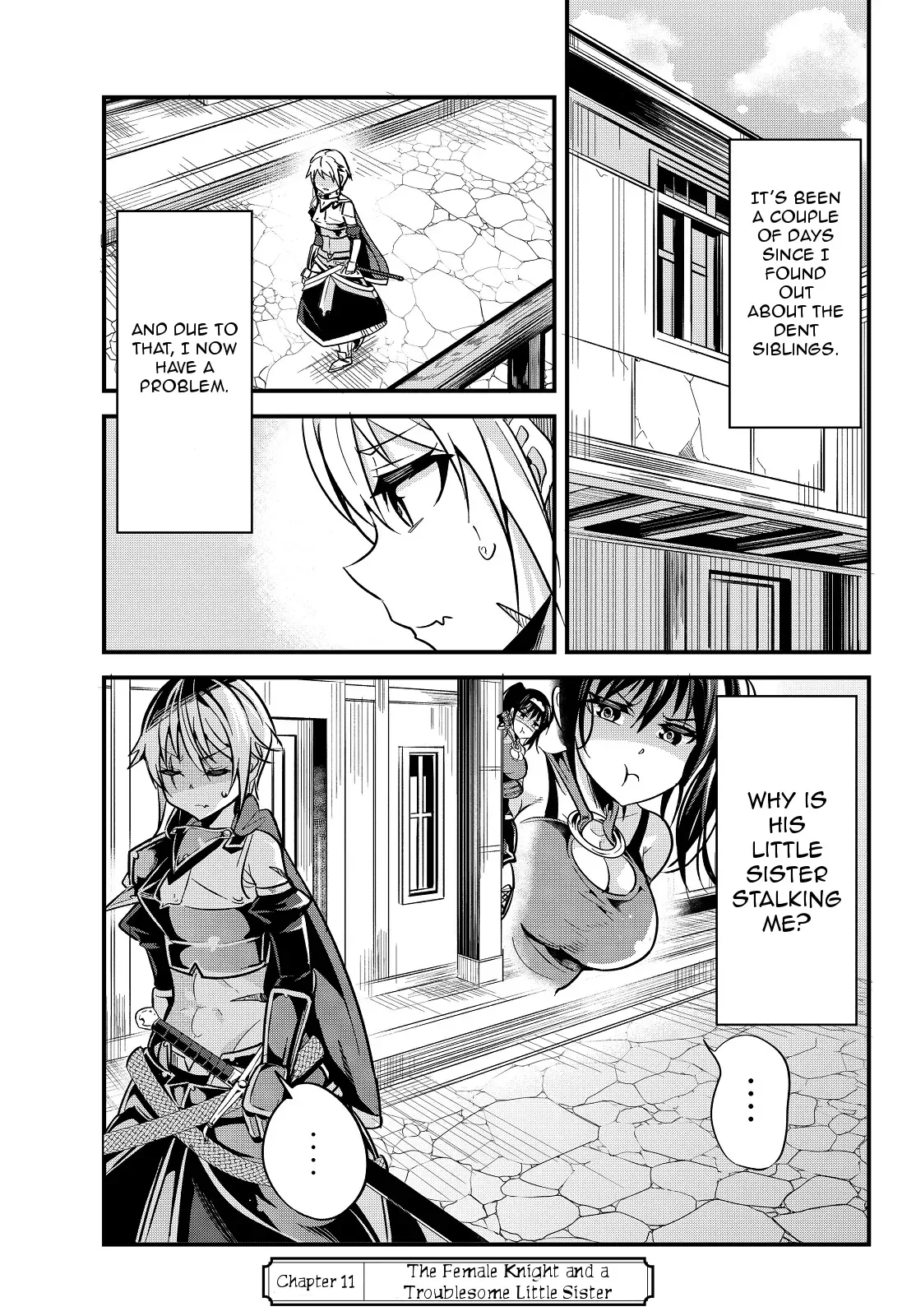 A Story About Treating a Female Knight Who Has Never Been Treated as a Woman as a Woman Chapter 11 page 1
