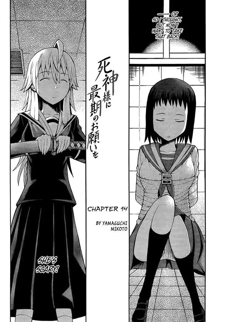Shinigamisama Ni Saigo No Onegai O Chapter 14 page 3