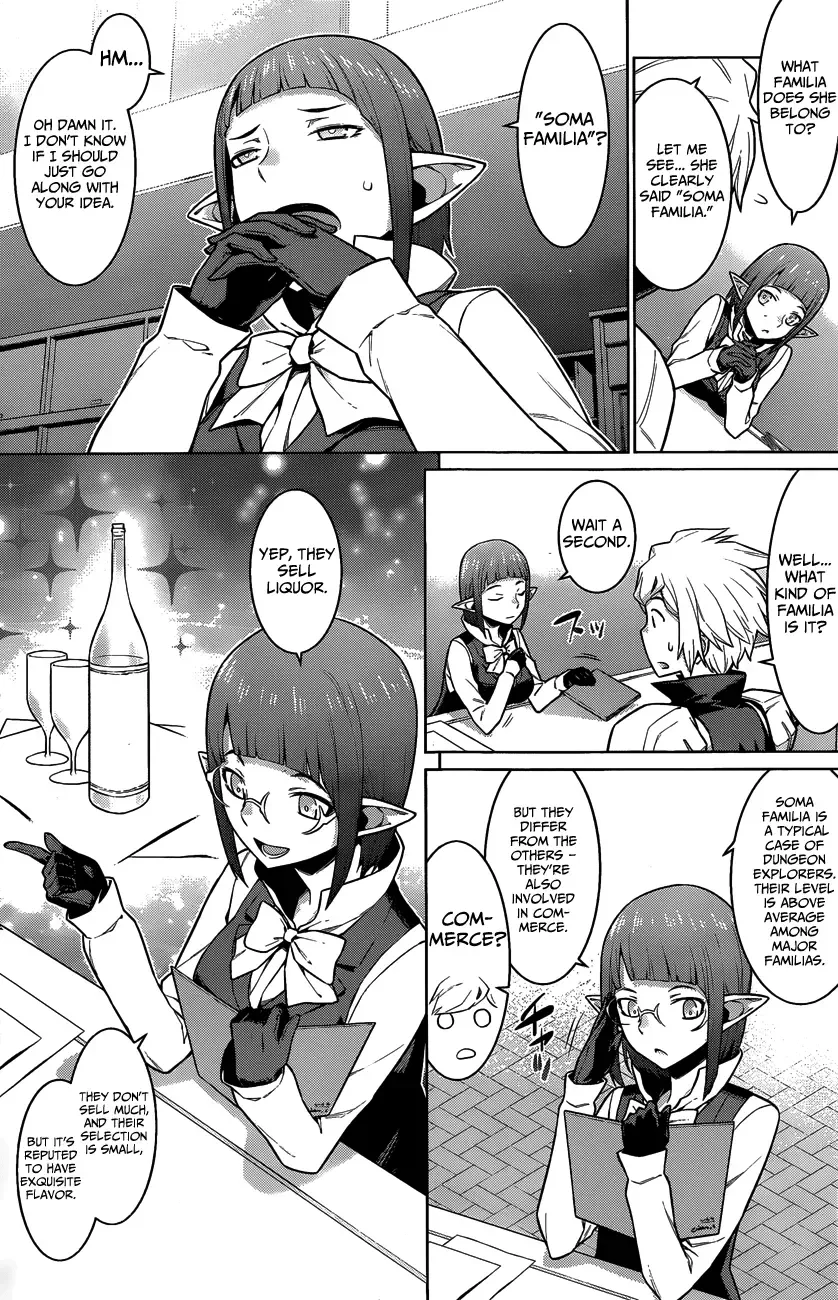 Dungeon ni Deai wo Motomeru no wa Machigatteiru Darou ka Chapter 18 page 5