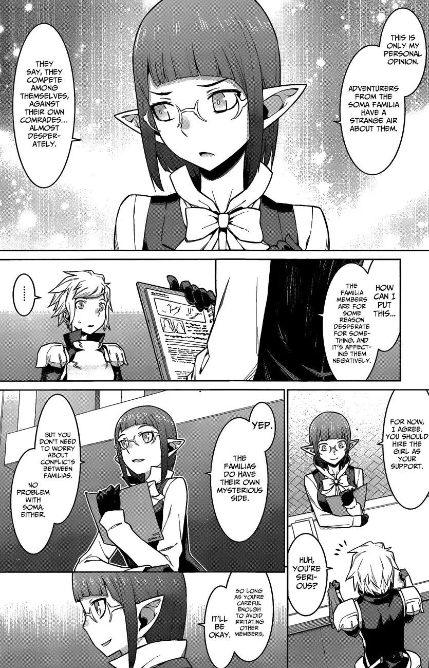 Dungeon ni Deai wo Motomeru no wa Machigatteiru Darou ka Chapter 18 page 7