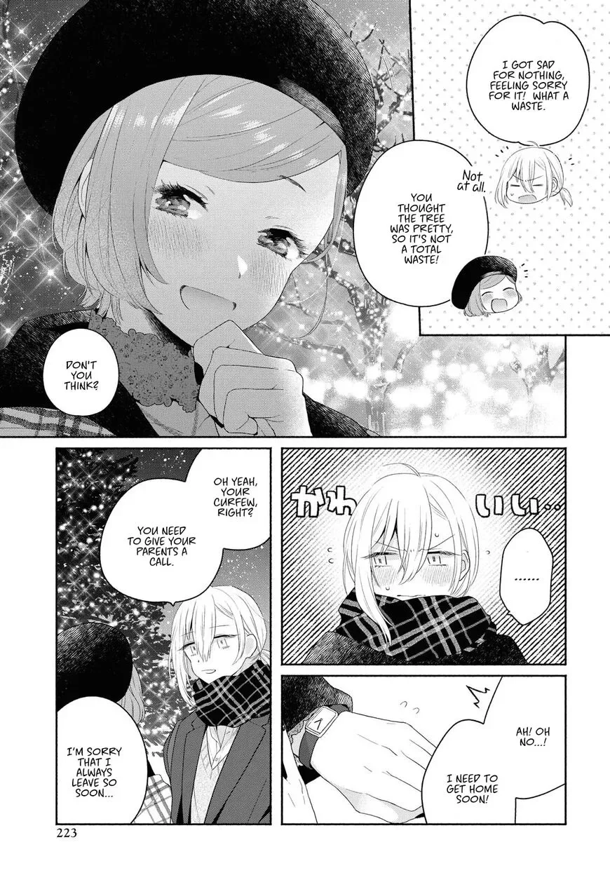 Handsome Girl and Sheltered Girl Chapter 9 page 7