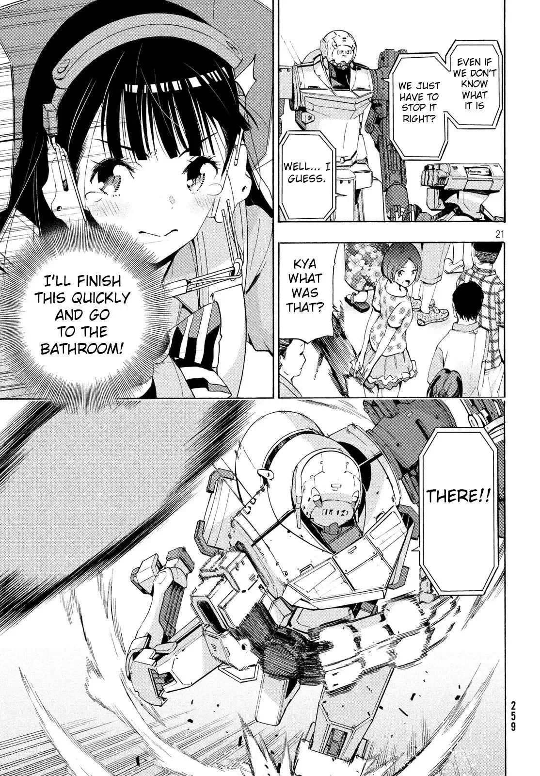 Robot Izonkei Joshi no Meiwaku na Nichijou Chapter 7.1 page 8
