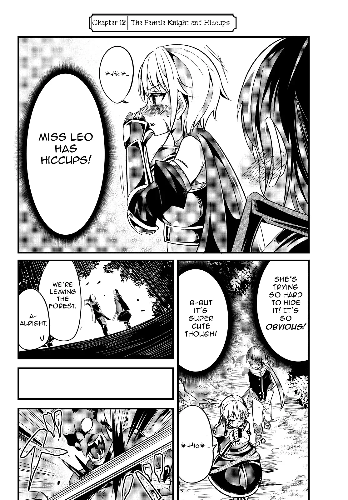 A Story About Treating a Female Knight Who Has Never Been Treated as a Woman as a Woman Chapter 12 page 2