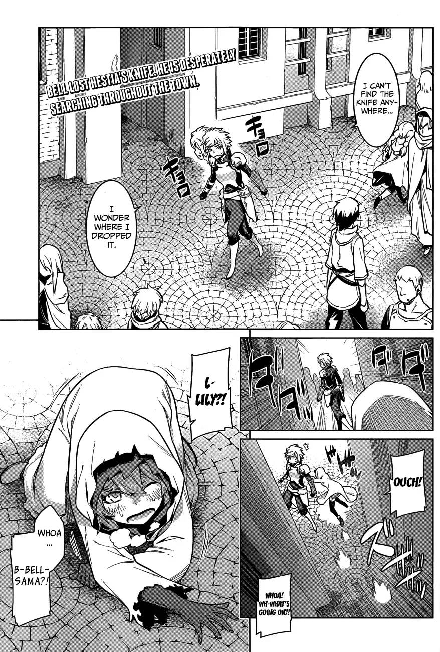Dungeon ni Deai wo Motomeru no wa Machigatteiru Darou ka Chapter 19 page 4