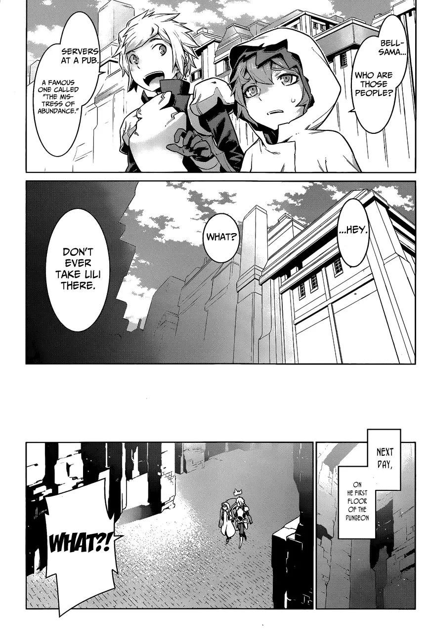 Dungeon ni Deai wo Motomeru no wa Machigatteiru Darou ka Chapter 19 page 12