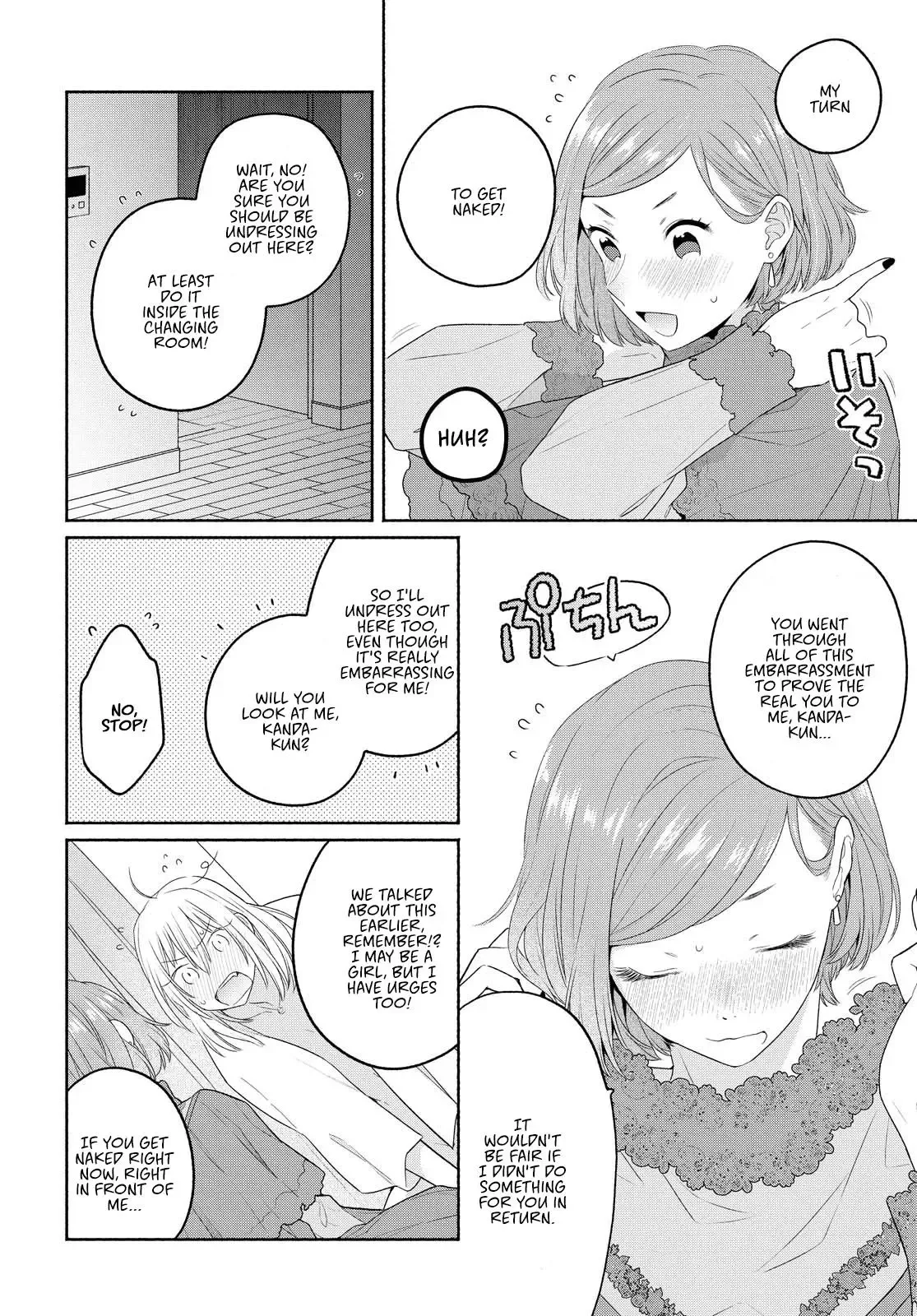 Handsome Girl and Sheltered Girl Chapter 10 page 24