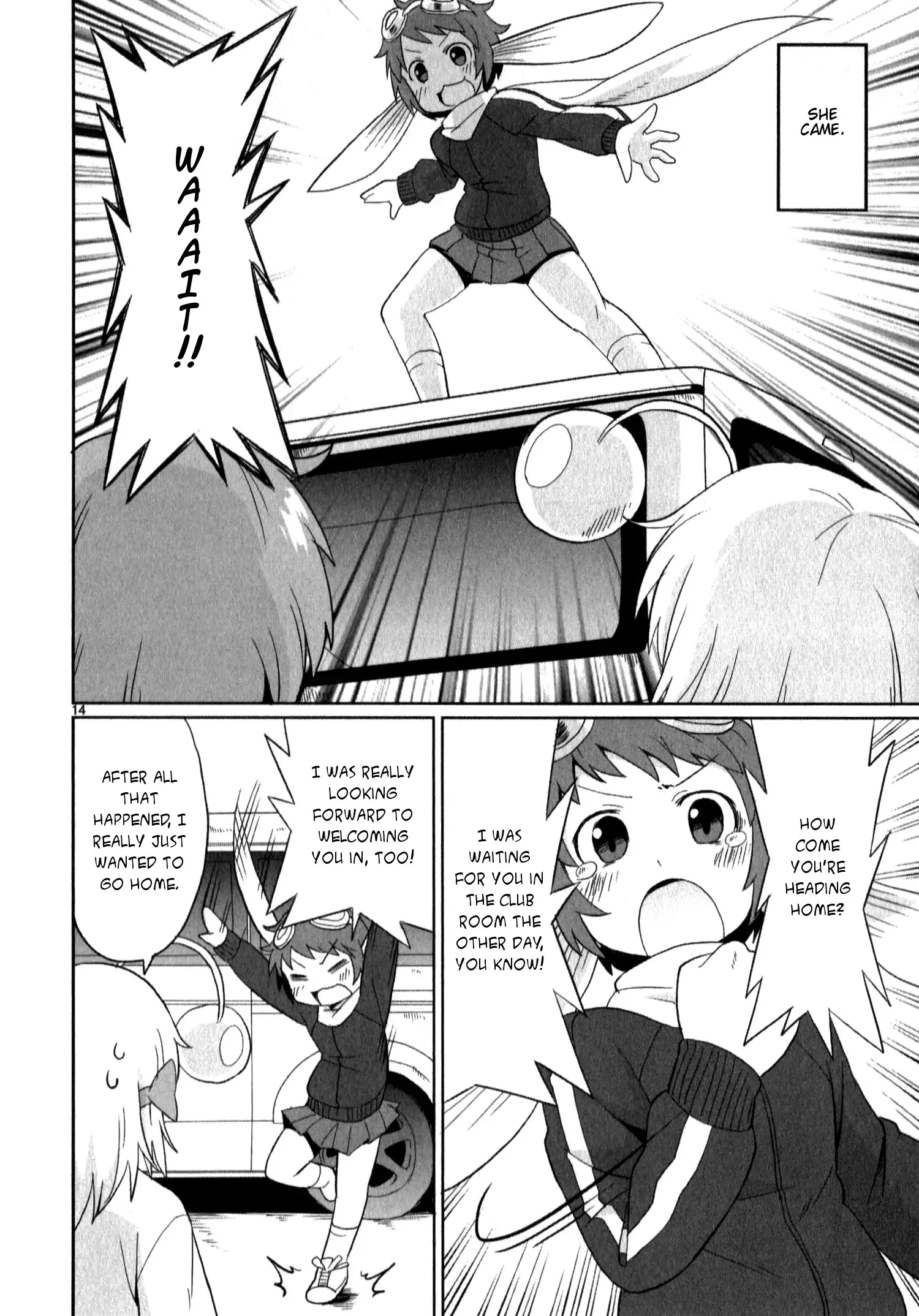 Shinkaigyo no Anko-san Chapter 14 page 14
