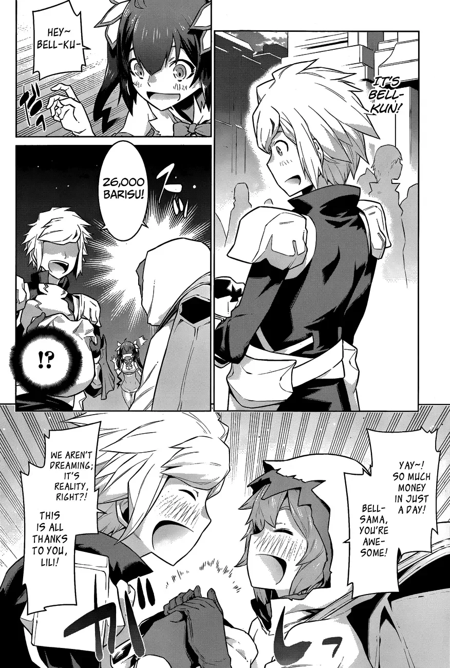 Dungeon ni Deai wo Motomeru no wa Machigatteiru Darou ka Chapter 20 page 7