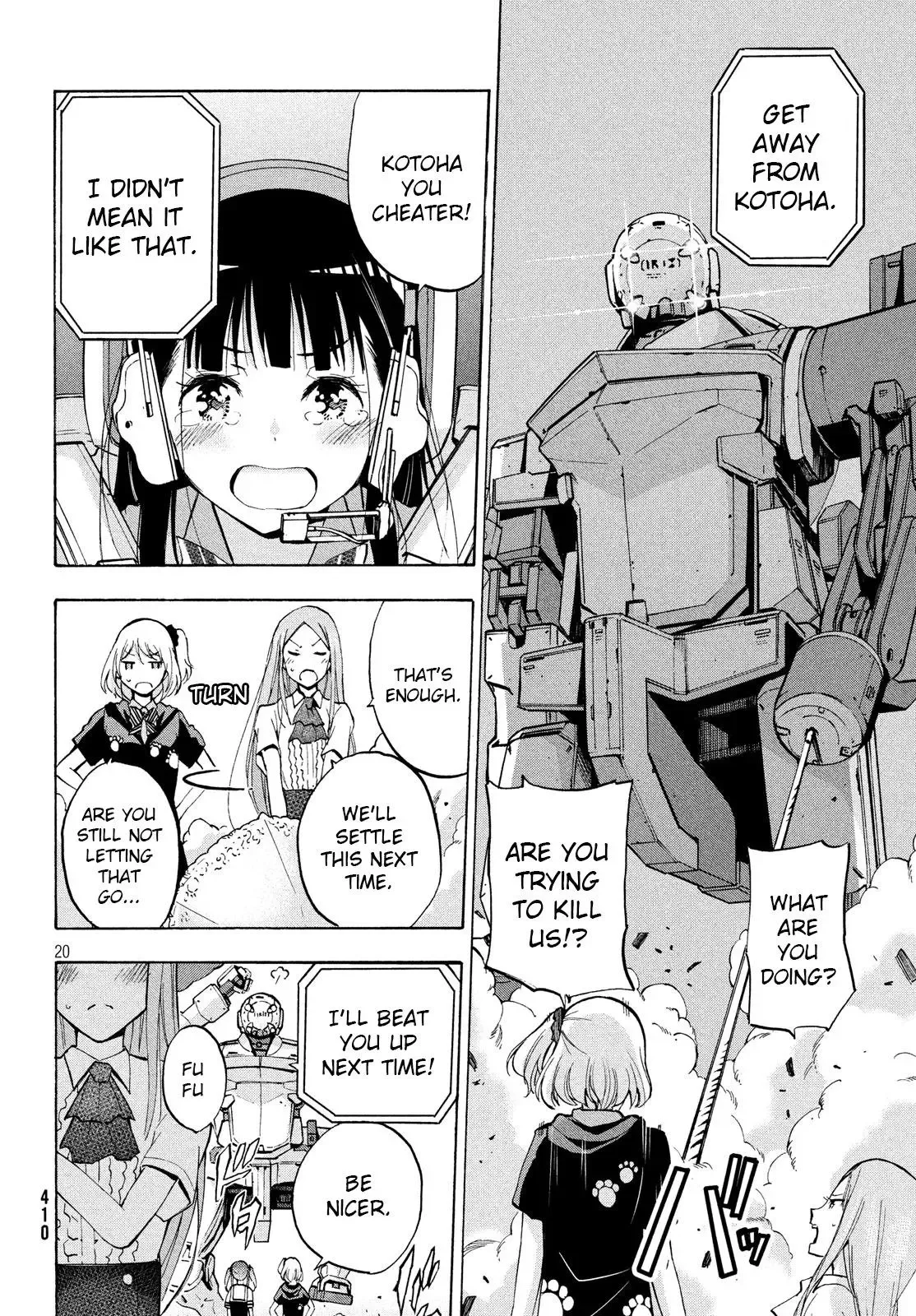 Robot Izonkei Joshi no Meiwaku na Nichijou Chapter 8.1 page 9