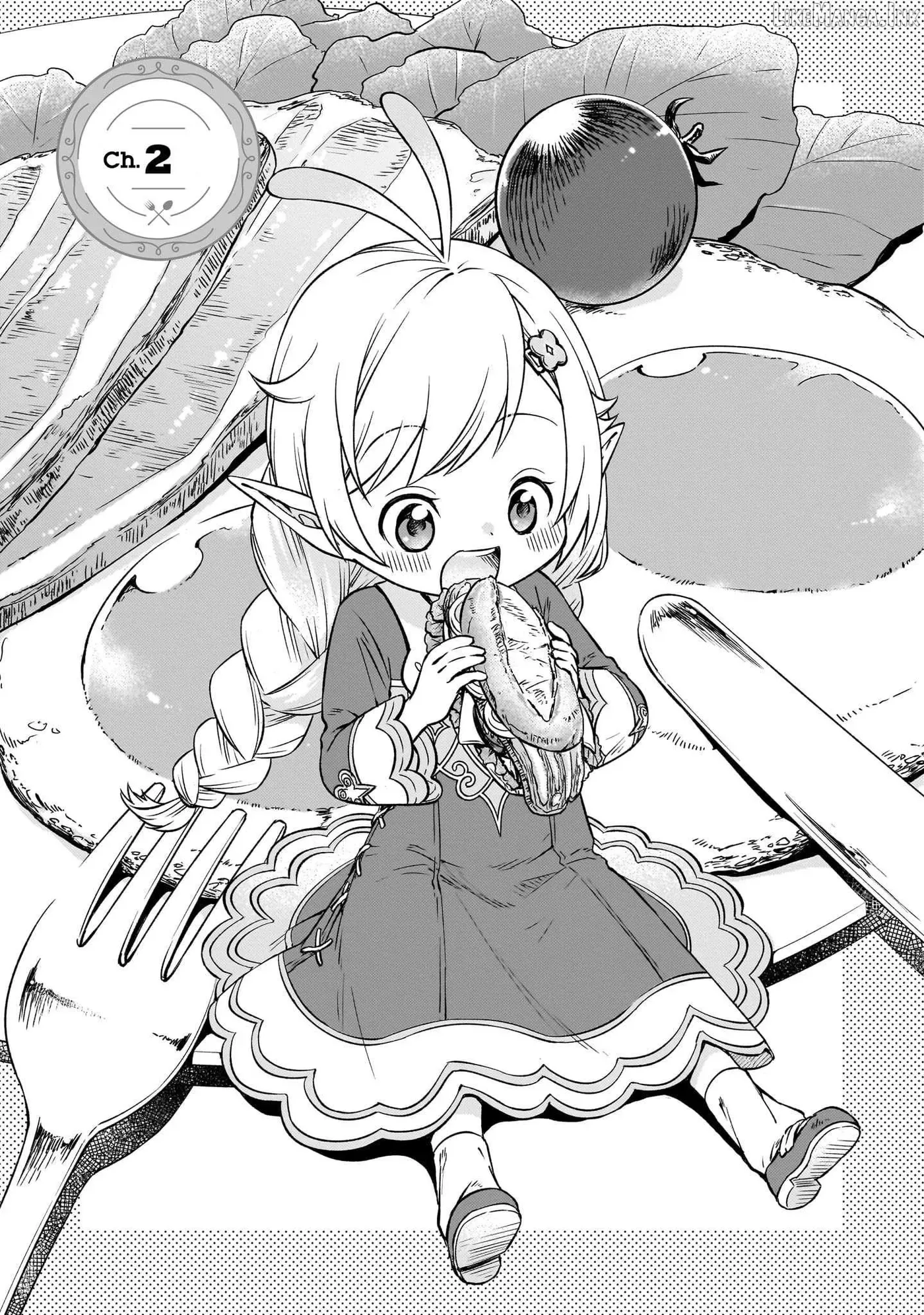 Elf's Magical Restaurant: I Got Reincarnated as the Fairy Queen, but First I'll Leisurely Cook to my Heart's Content! Chapter 2 page 1