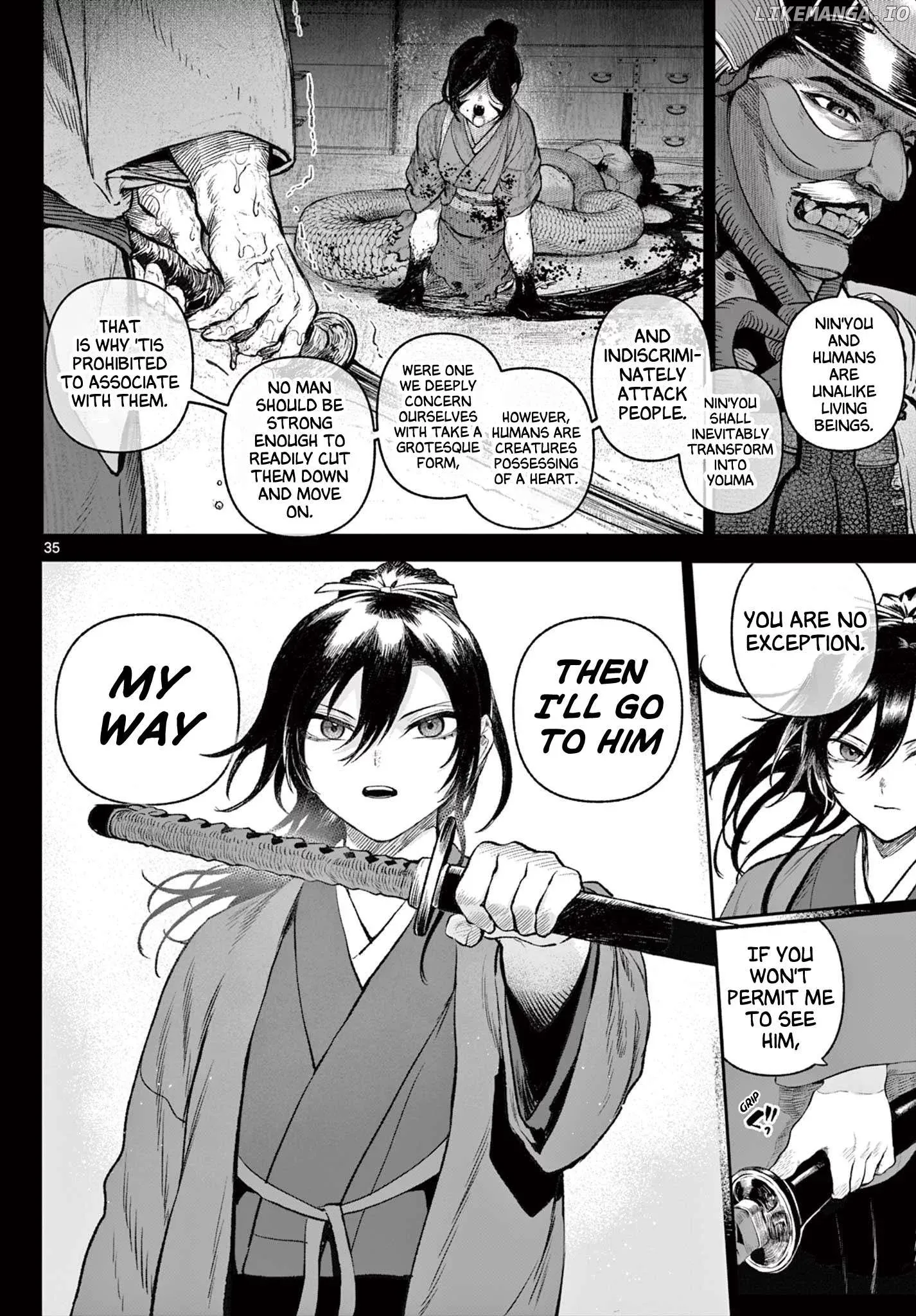 KaguRai: Kagura to Raito Chapter 1 page 34
