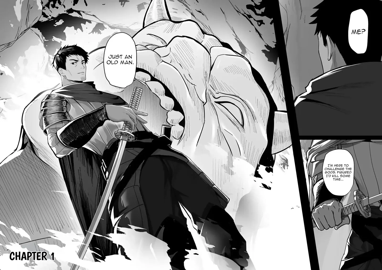 The Banished Middle-Aged Swordsman Kills Time by Beating the Gods: I Gave the Gods’ Blessings to the Girls in My Party, and Created the Strongest Party Chapter 1 page 4