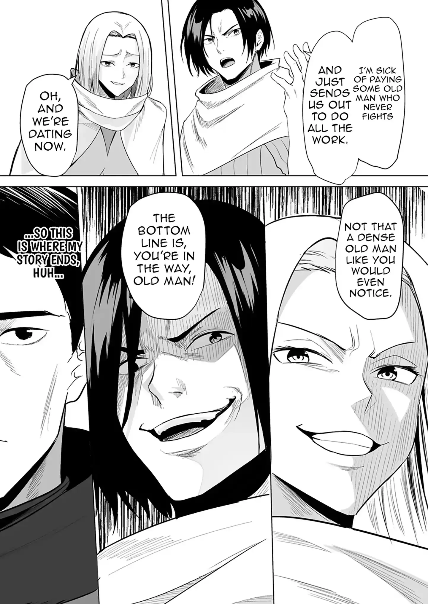 The Banished Middle-Aged Swordsman Kills Time by Beating the Gods: I Gave the Gods’ Blessings to the Girls in My Party, and Created the Strongest Party Chapter 1 page 8