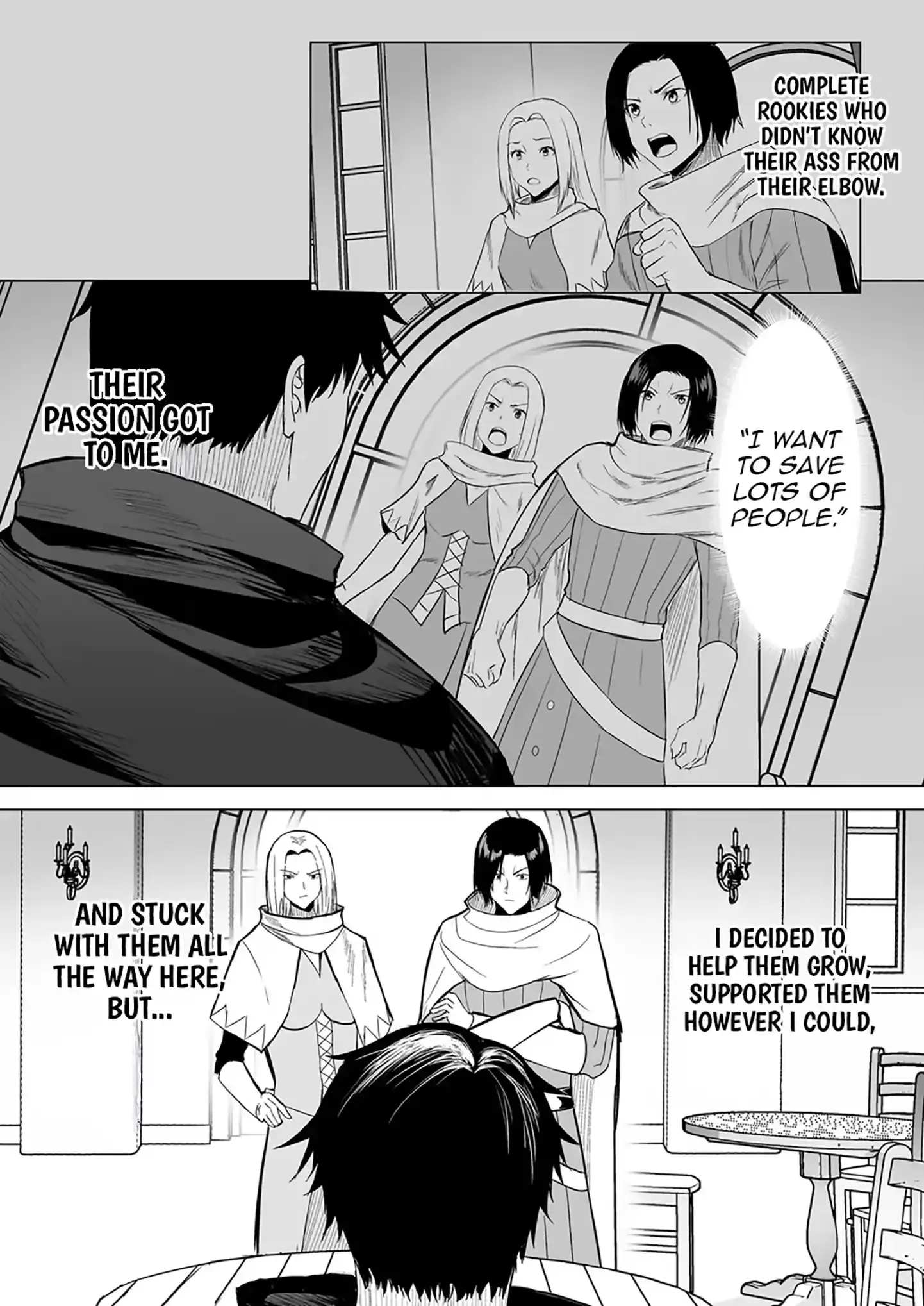 The Banished Middle-Aged Swordsman Kills Time by Beating the Gods: I Gave the Gods’ Blessings to the Girls in My Party, and Created the Strongest Party Chapter 1 page 7