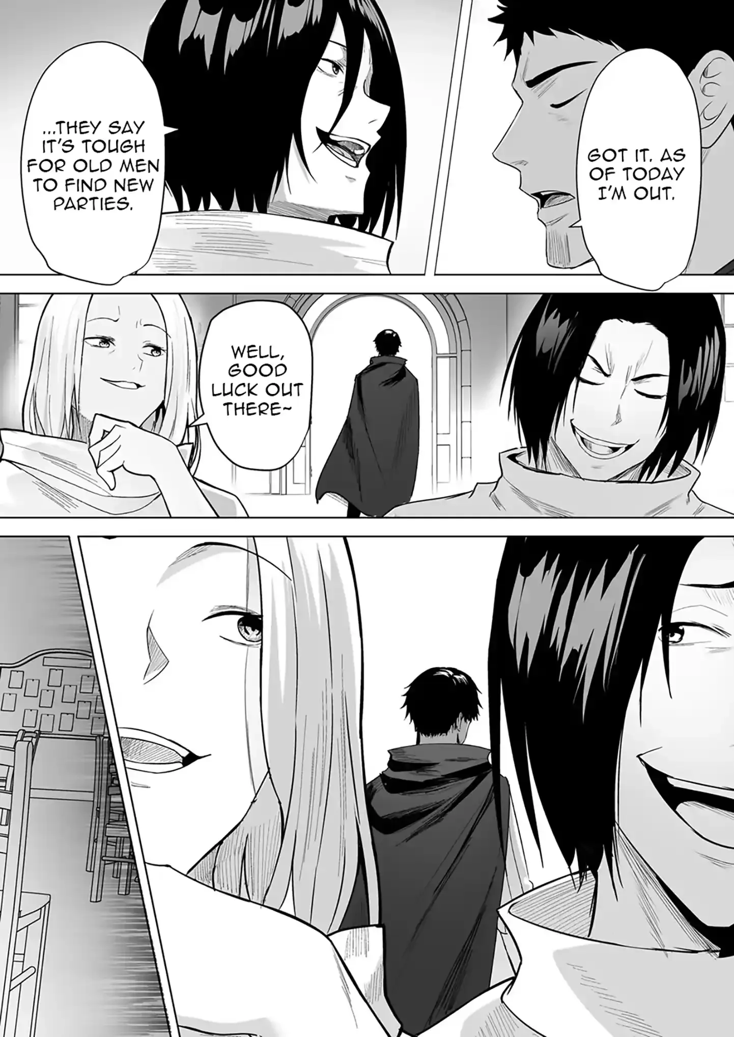 The Banished Middle-Aged Swordsman Kills Time by Beating the Gods: I Gave the Gods’ Blessings to the Girls in My Party, and Created the Strongest Party Chapter 1 page 9