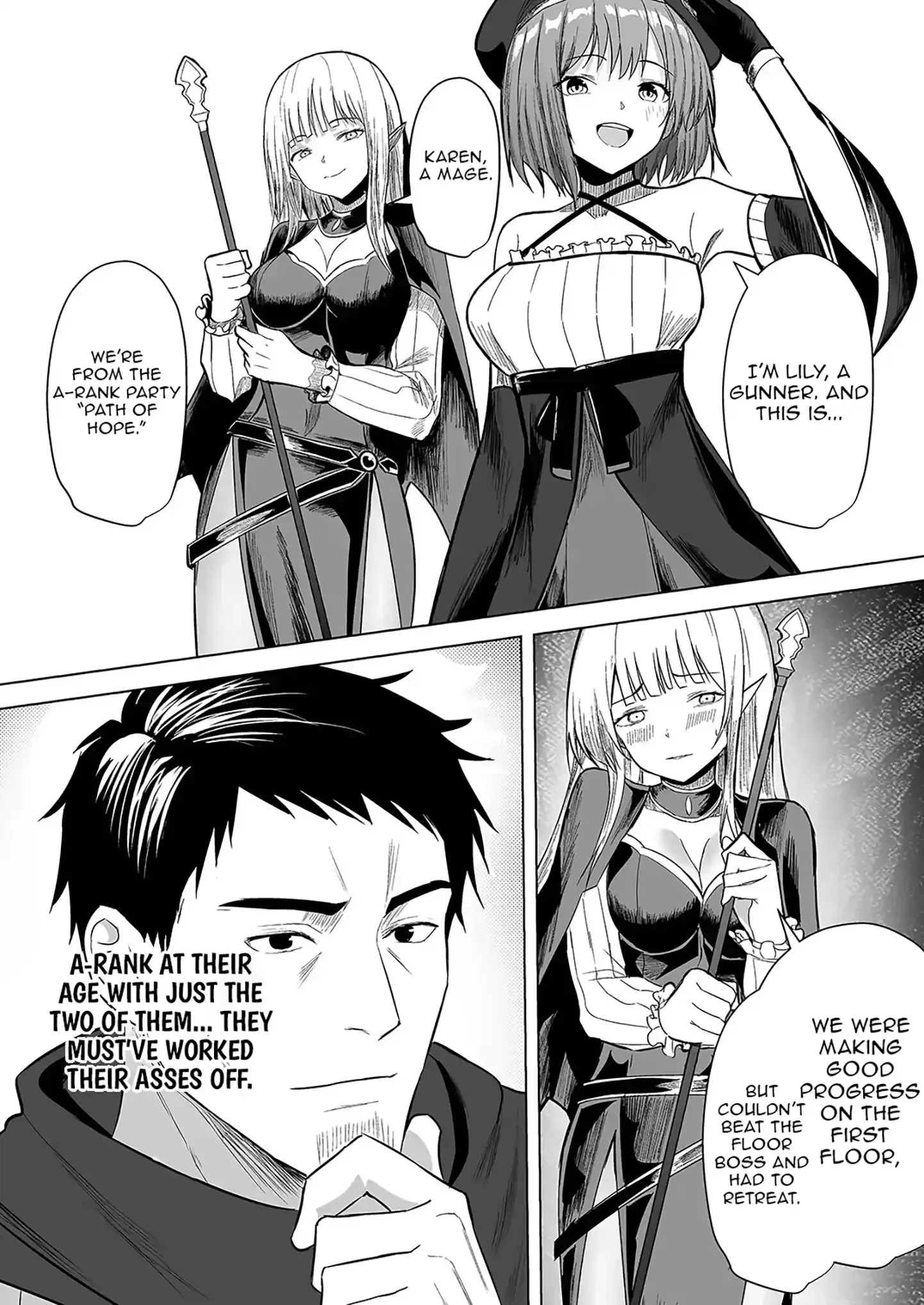The Banished Middle-Aged Swordsman Kills Time by Beating the Gods: I Gave the Gods’ Blessings to the Girls in My Party, and Created the Strongest Party Chapter 1 page 24