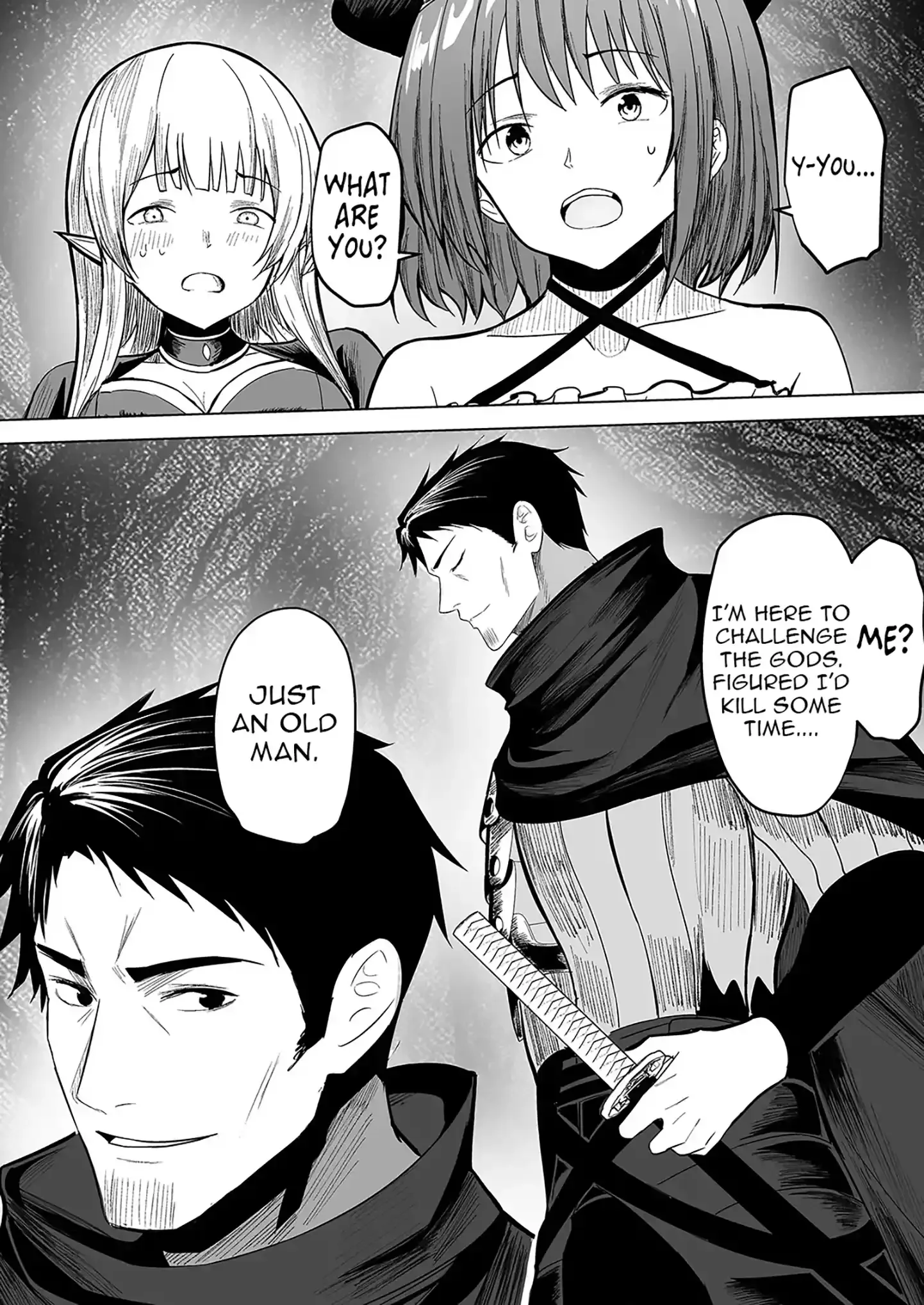The Banished Middle-Aged Swordsman Kills Time by Beating the Gods: I Gave the Gods’ Blessings to the Girls in My Party, and Created the Strongest Party Chapter 1 page 32