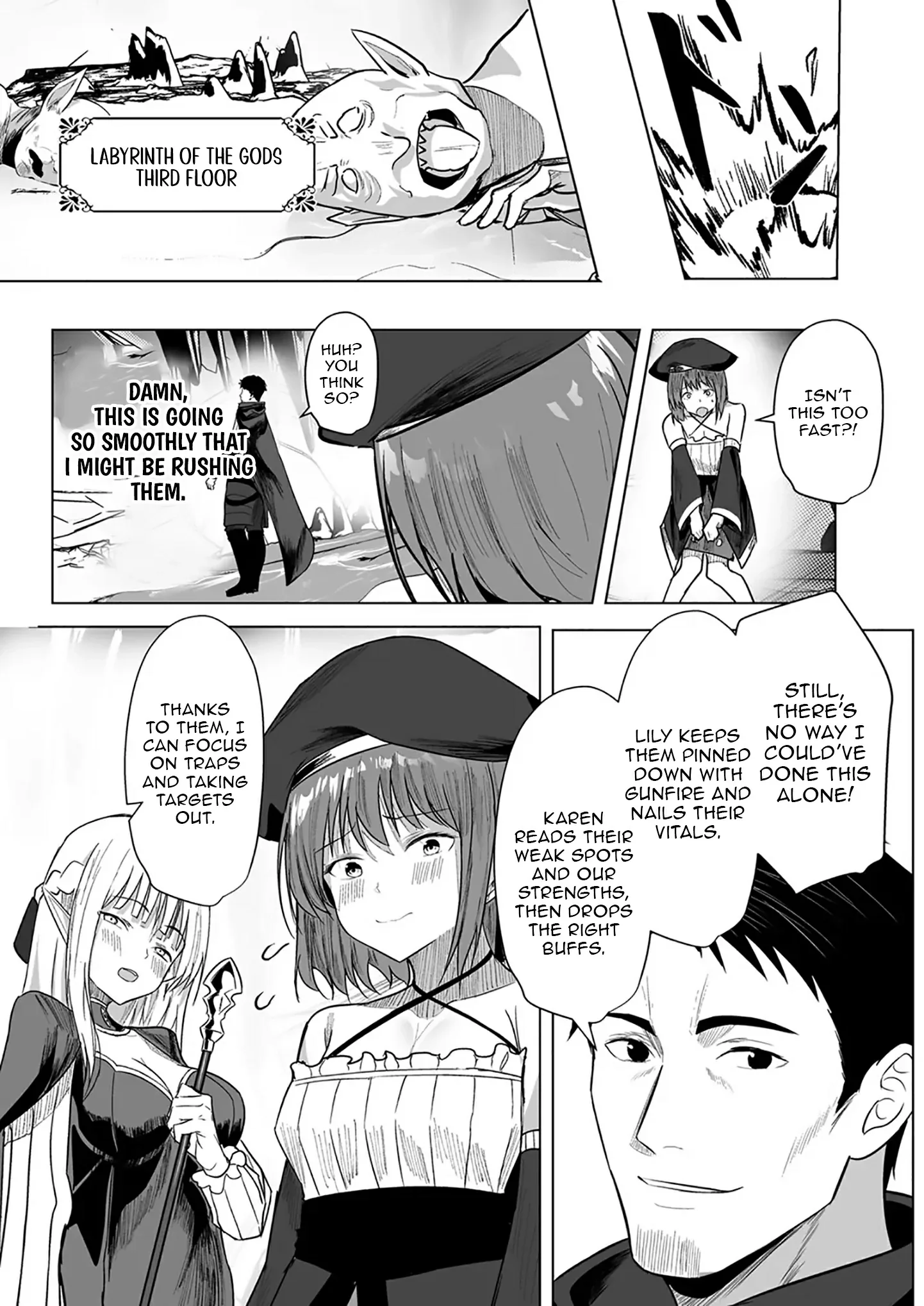 The Banished Middle-Aged Swordsman Kills Time by Beating the Gods: I Gave the Gods’ Blessings to the Girls in My Party, and Created the Strongest Party Chapter 2 page 12