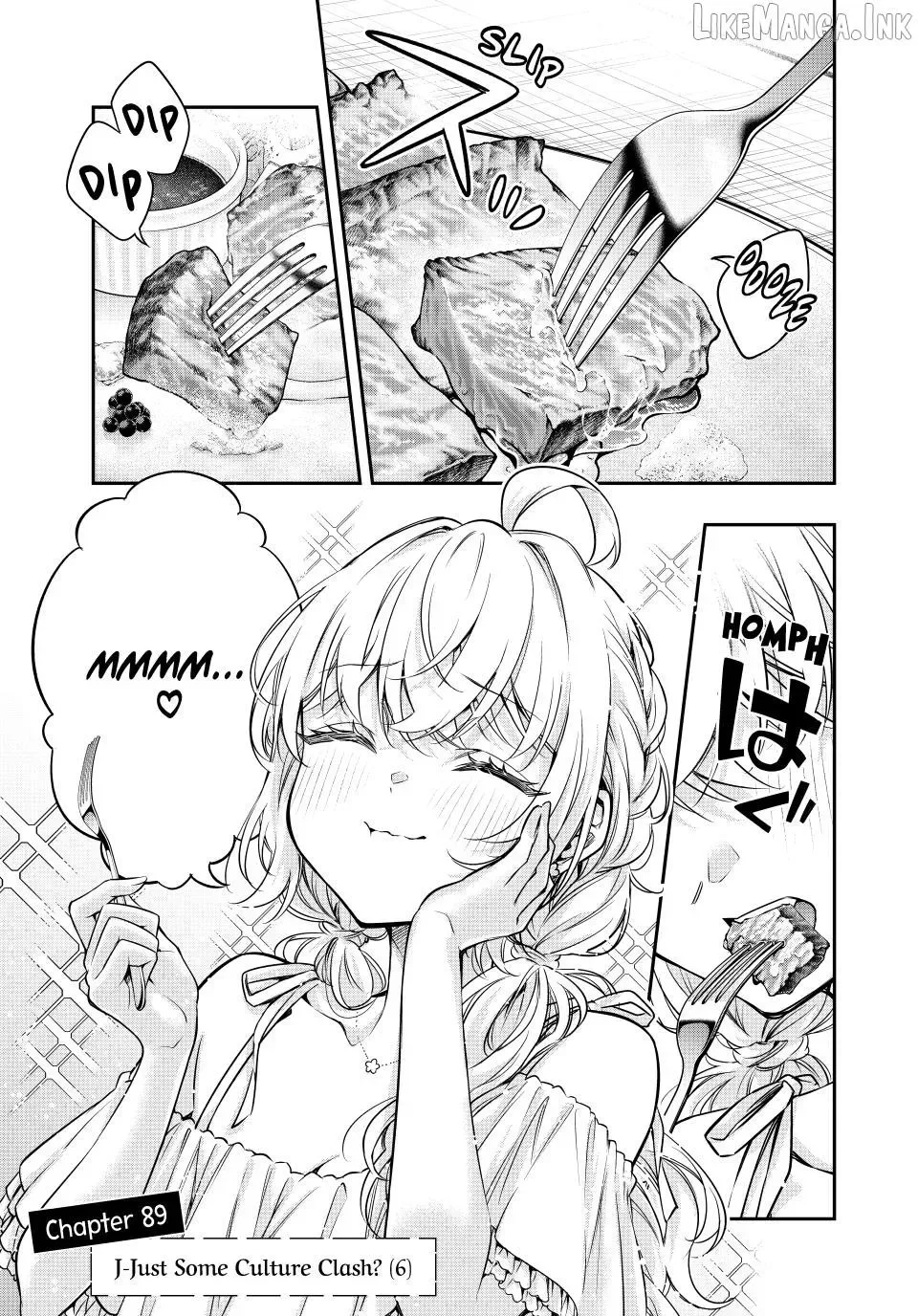 Alya, Who Sits Next to Me, Sometimes Whispers Sweet Nothings in Russian Chapter 89 page 1