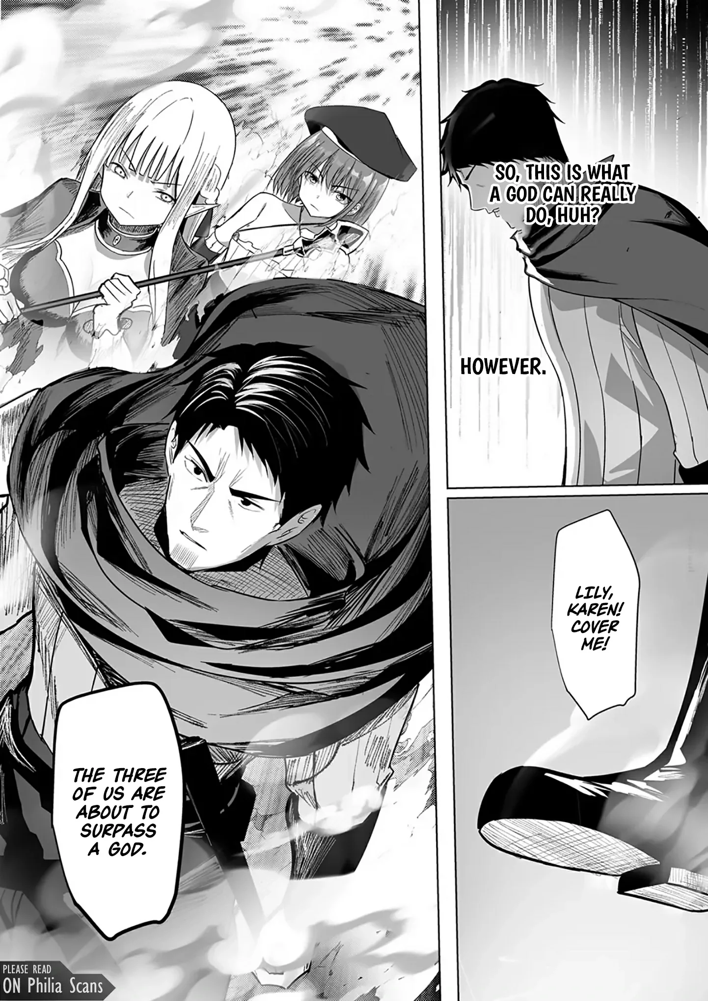 The Banished Middle-Aged Swordsman Kills Time by Beating the Gods: I Gave the Gods’ Blessings to the Girls in My Party, and Created the Strongest Party Chapter 2 page 32