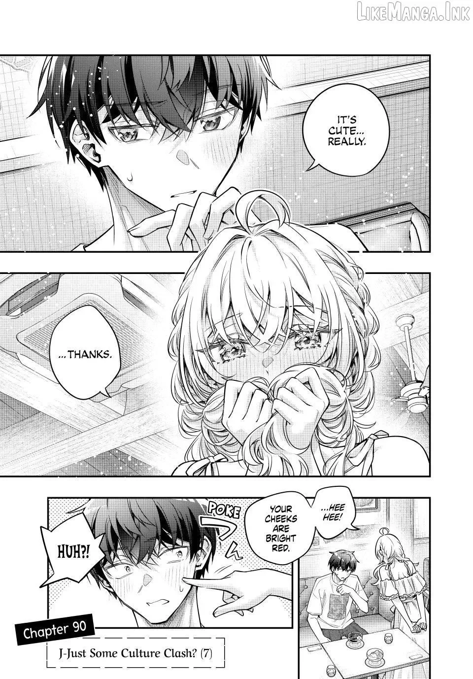 Alya, Who Sits Next to Me, Sometimes Whispers Sweet Nothings in Russian Chapter 90 page 1