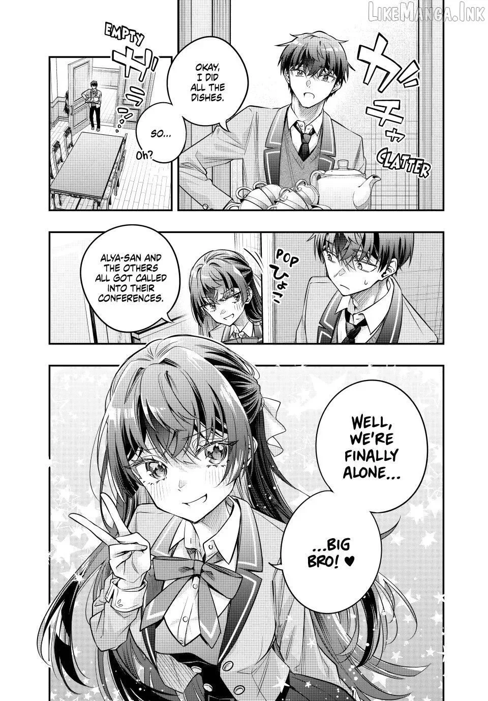 Alya, Who Sits Next to Me, Sometimes Whispers Sweet Nothings in Russian Chapter 90 page 13