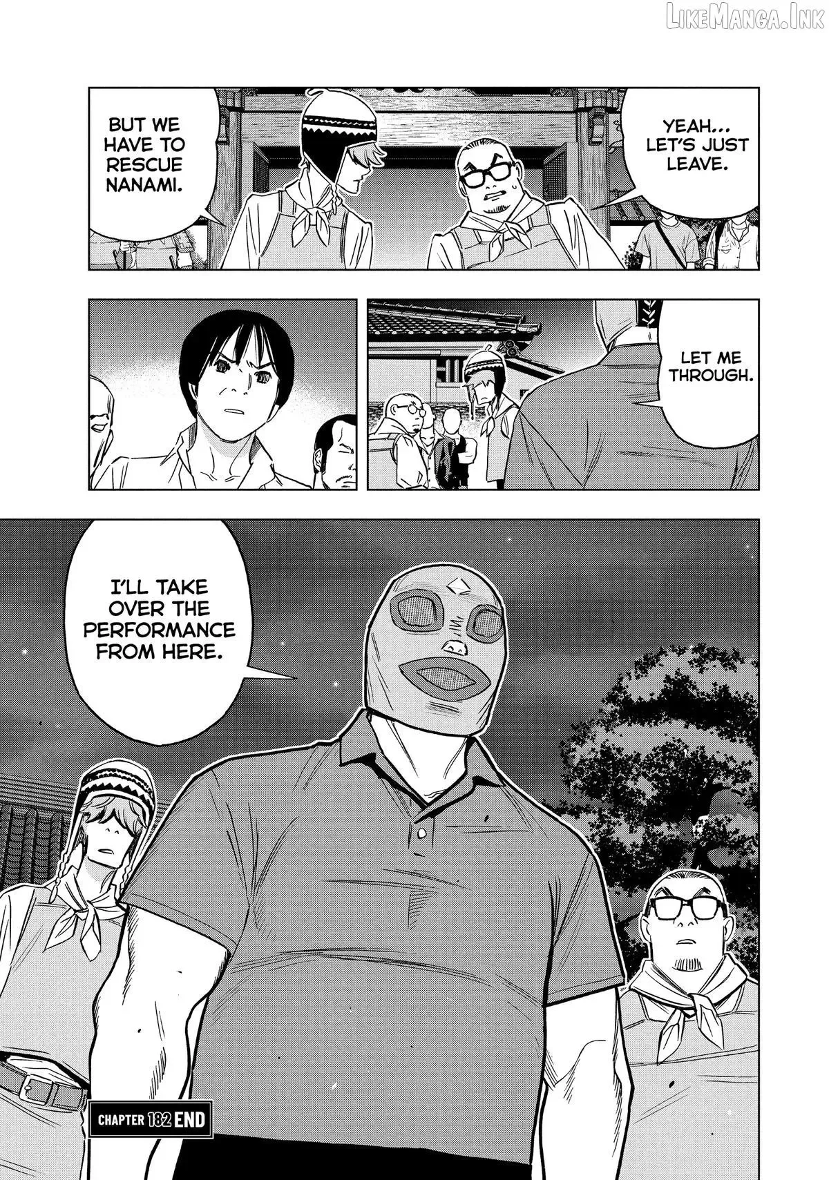 Paripi Koumei Chapter 182 page 16