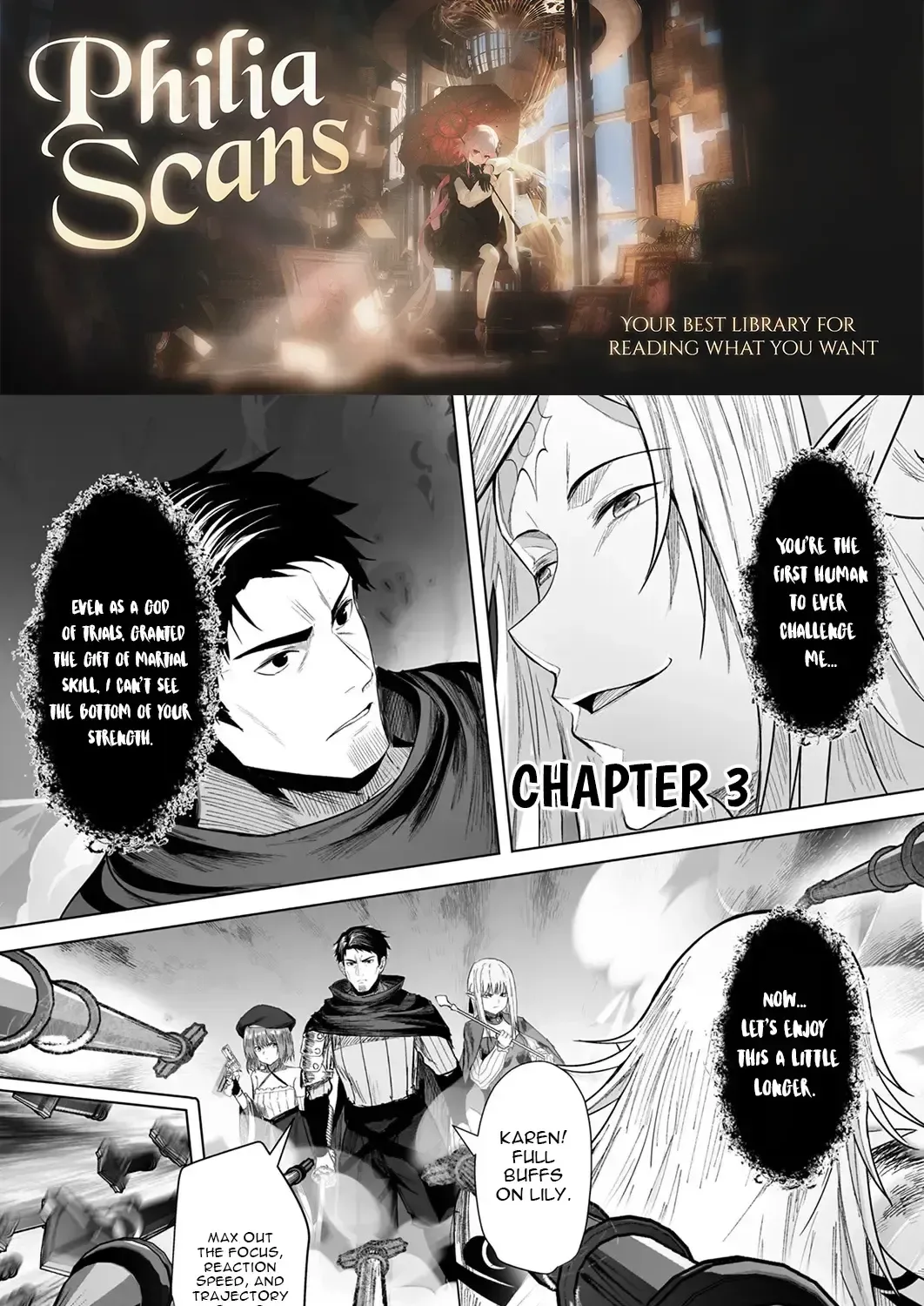 The Banished Middle-Aged Swordsman Kills Time by Beating the Gods: I Gave the Gods’ Blessings to the Girls in My Party, and Created the Strongest Party Chapter 3 page 1