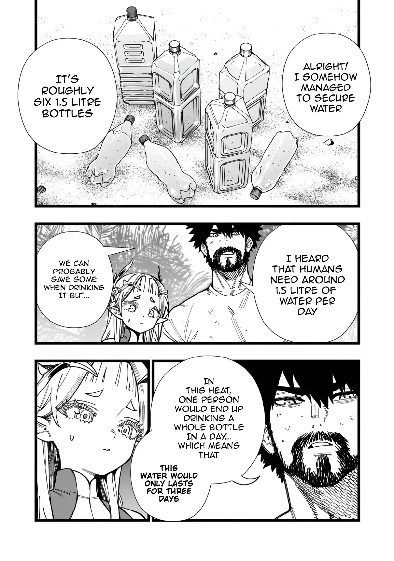 Senki Survival Saga: Isekai no Unmei o Kaketa Mujintou Fujun Iseikouyuu Chapter 3 page 2
