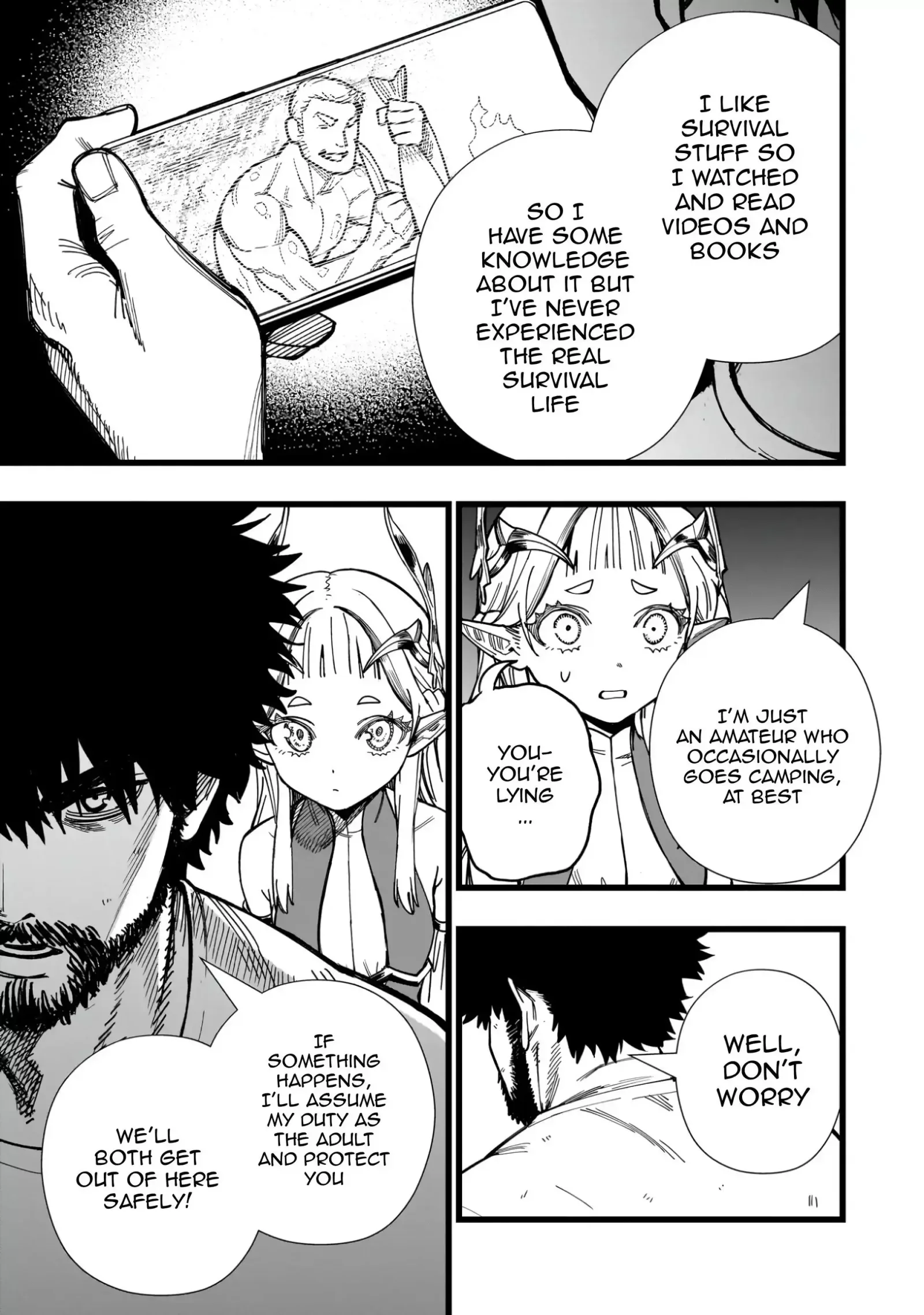Senki Survival Saga: Isekai no Unmei o Kaketa Mujintou Fujun Iseikouyuu Chapter 3 page 7