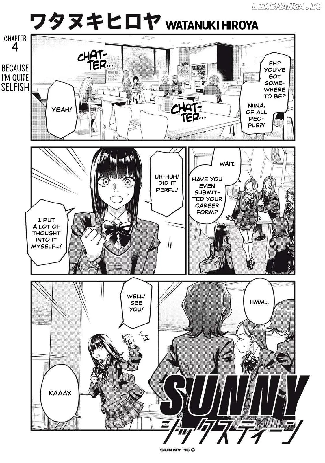 SUNNY Sixteen Chapter 4 page 1