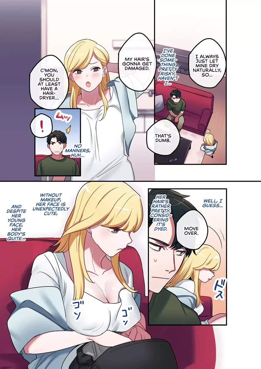 After Relentlessly Cumming Inside A Runaway Gyaru, We Started Living Together As Fuck Buddies (Colored) Chapter 1 page 5