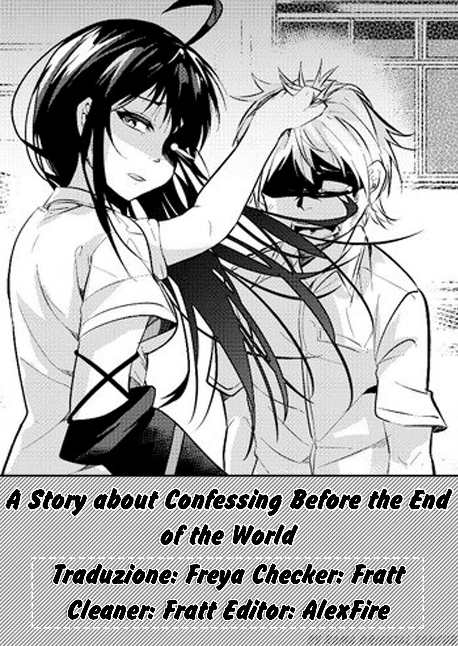 A Story about Confessing Before the End of the World Chapter 1 page 1