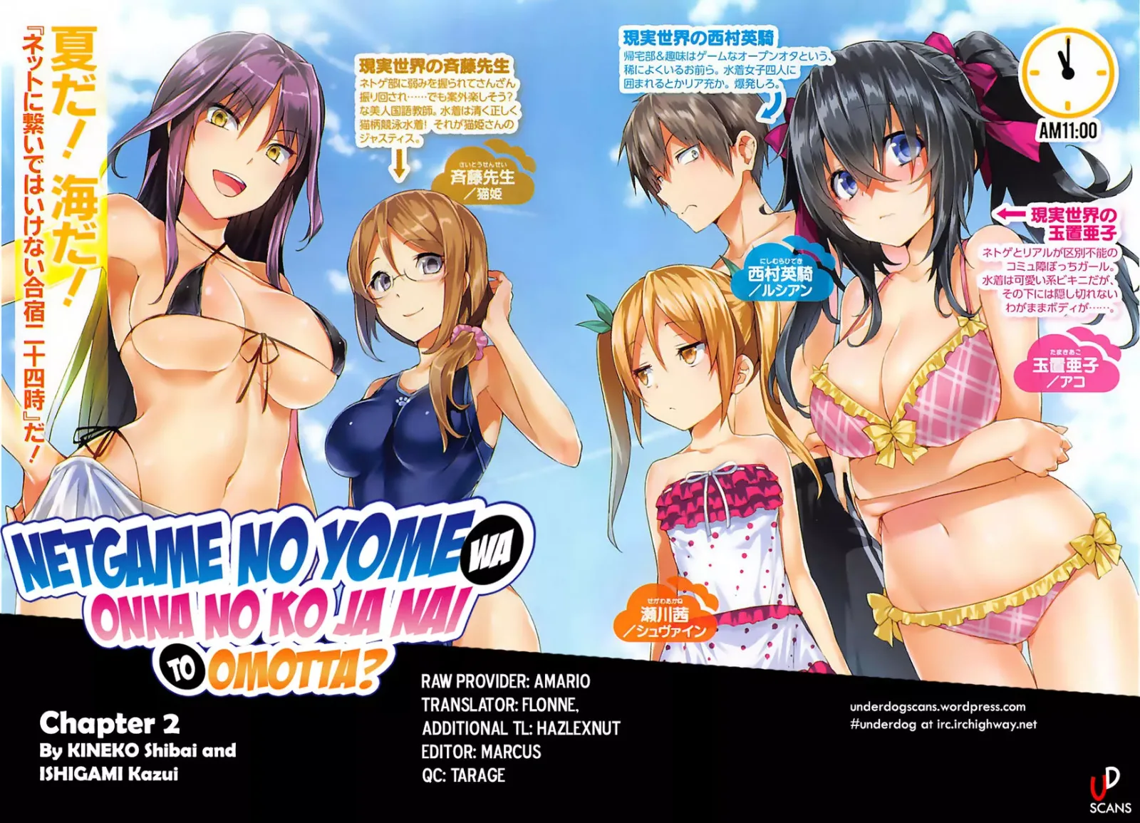 Netoge no Yome wa Onnanoko ja Nai to Omotta? Chapter 2 page 1