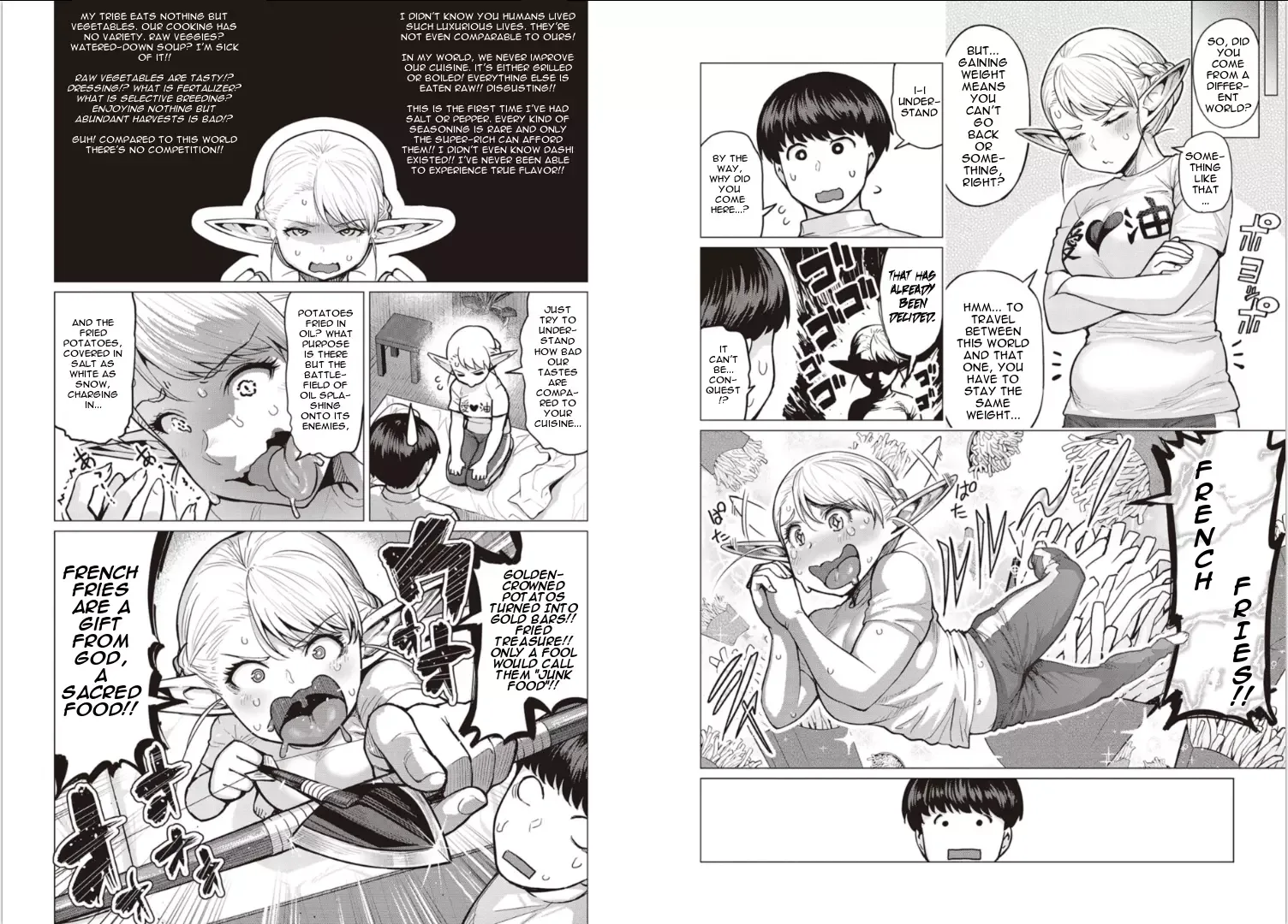 Miss Elf Can't Lose Weight Chapter 1 page 10