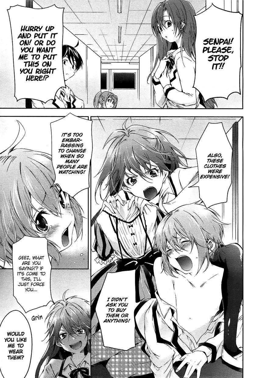 Boku wa Senpai ni Josou o Shiirareteimasu. Chapter 3 page 4