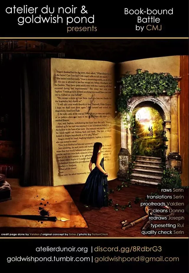 Book-bound Battle Chapter 1 page 1