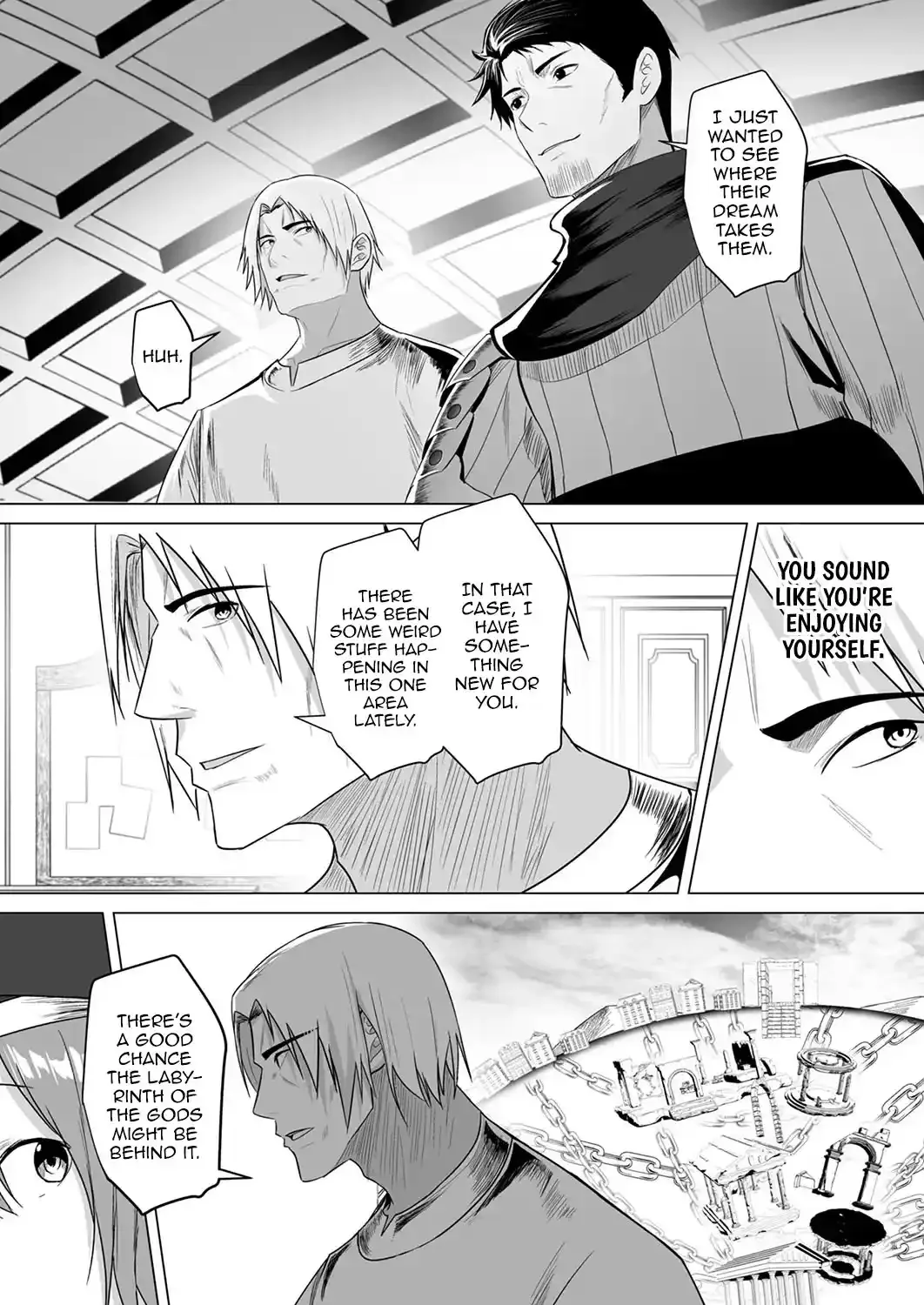 The Banished Middle-Aged Swordsman Kills Time by Beating the Gods: I Gave the Gods’ Blessings to the Girls in My Party, and Created the Strongest Party Chapter 4 page 14