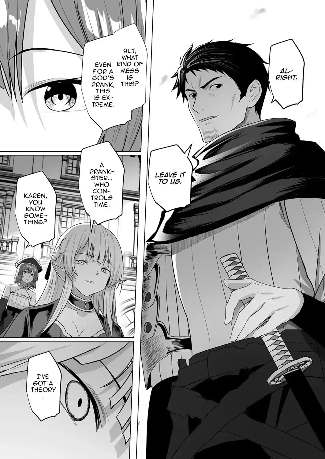 The Banished Middle-Aged Swordsman Kills Time by Beating the Gods: I Gave the Gods’ Blessings to the Girls in My Party, and Created the Strongest Party Chapter 4 page 21