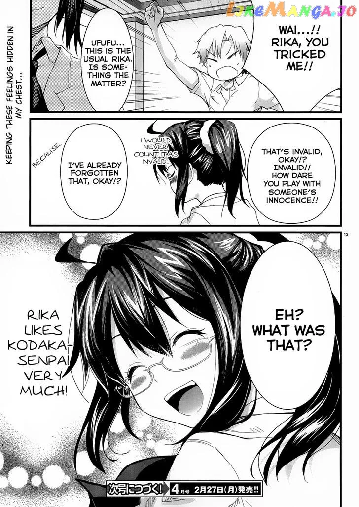 Boku wa Tomodachi ga Sukunai Shobon! Chapter 4 page 15